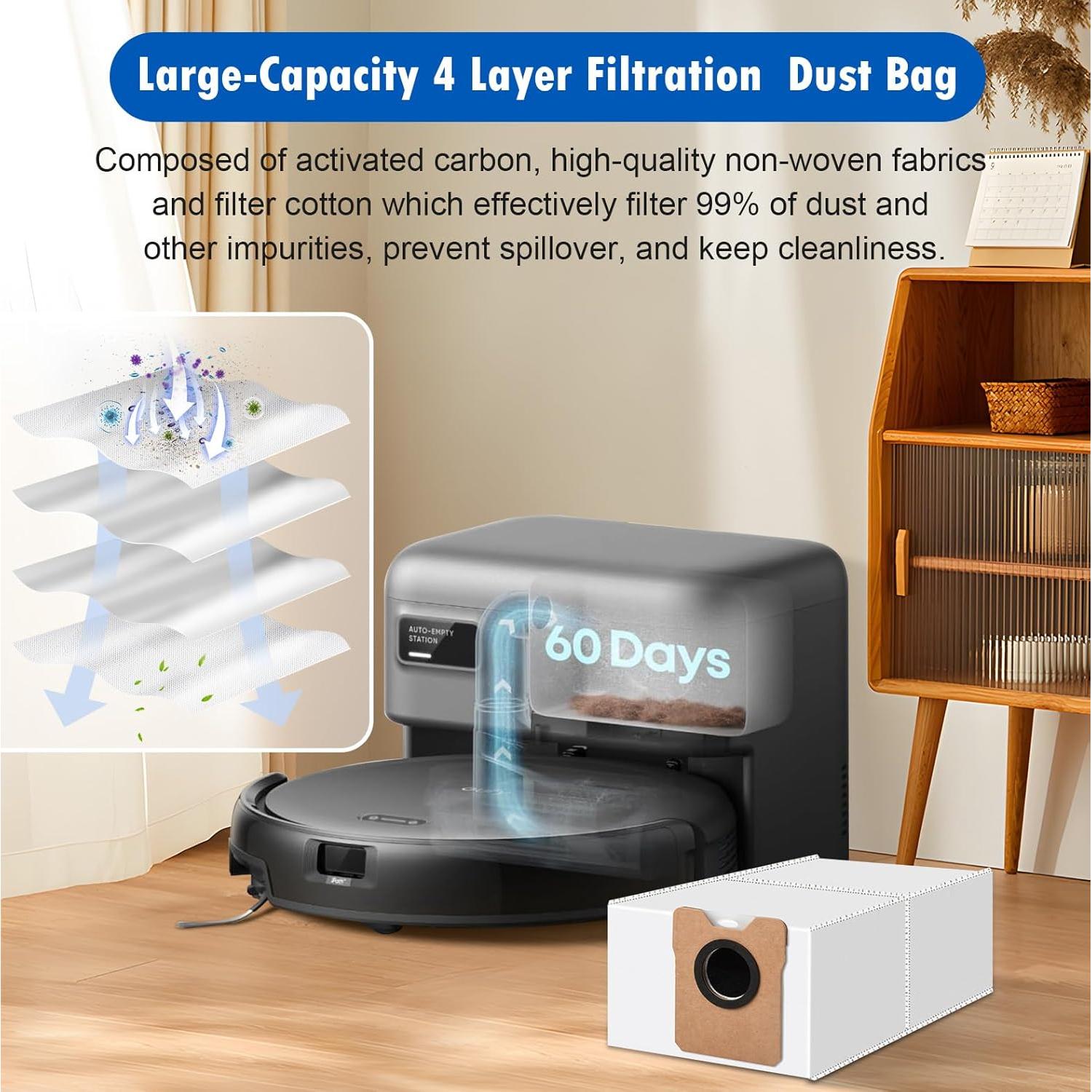 Kit de Accesorios Eufy C10 - 15 Piezas Repuesto HEPA