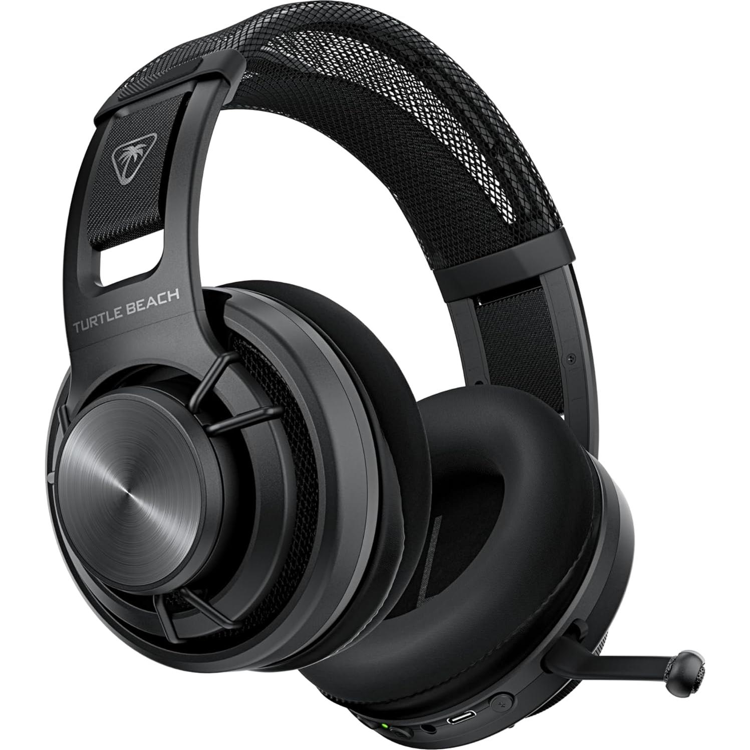 Atlas Air Wireless Open Back PC Gaming Headset - PC, PS5, PS4, Mobile - 24-bit High-Fidelity Audio, Broadcast Grade Mic, Bluetooth, Floating Earcup, Memory Foam Cushions, 50-Hr Battery
