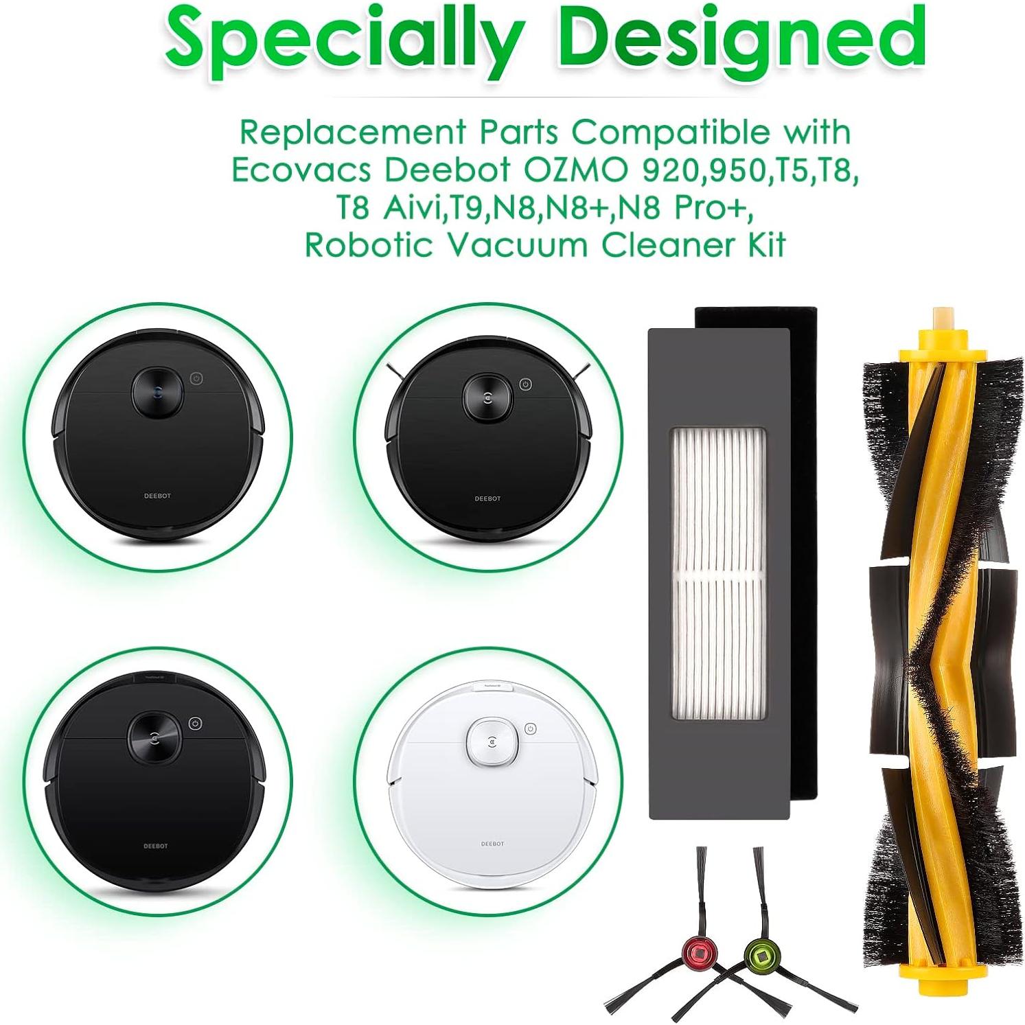 Repuestos para Aspiradora Robot Ecovacs DEEBOT N10 T8 - 10 Piezas