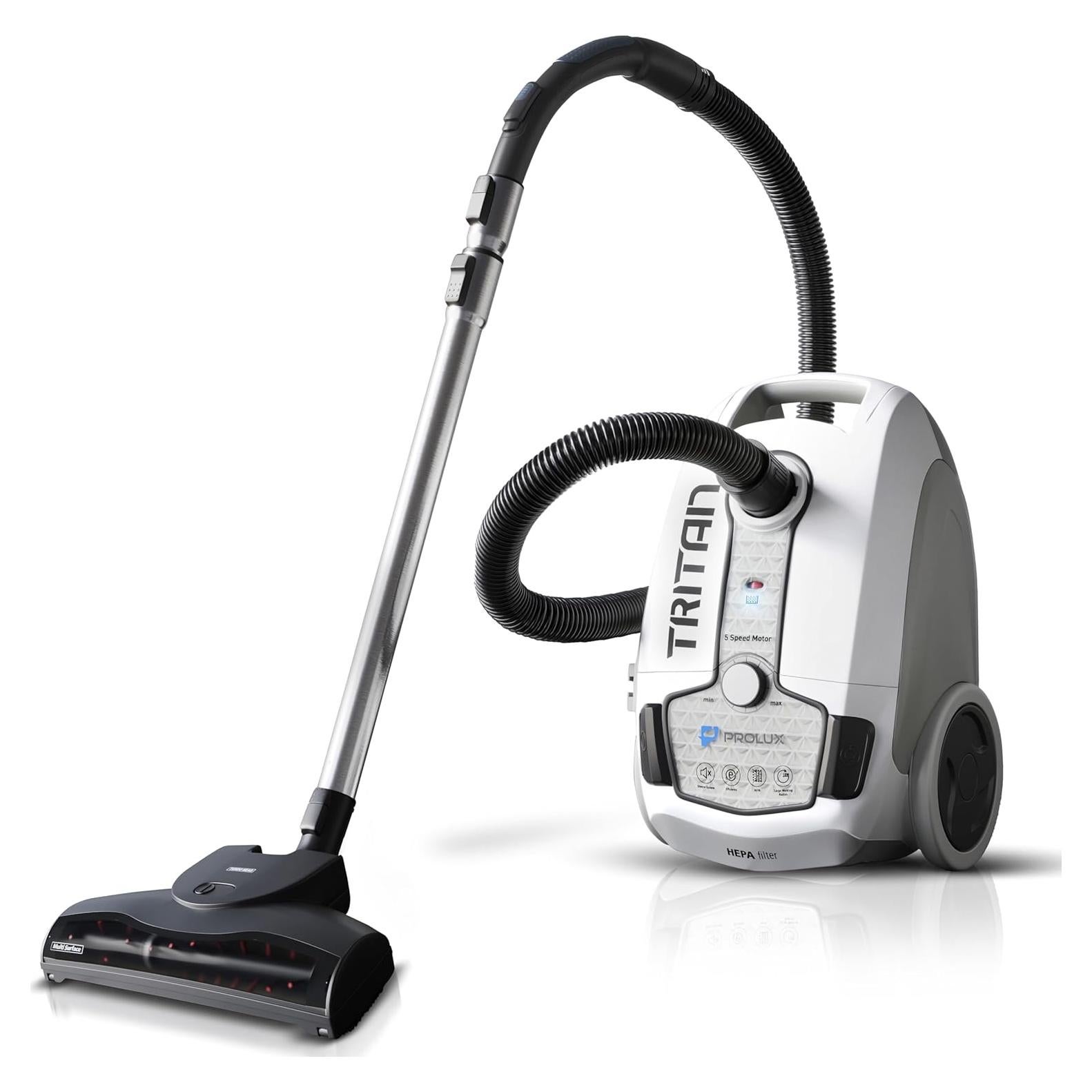 Aspiradora de Cilindro Prolux Tritan 1440W HEPA para Mascotas