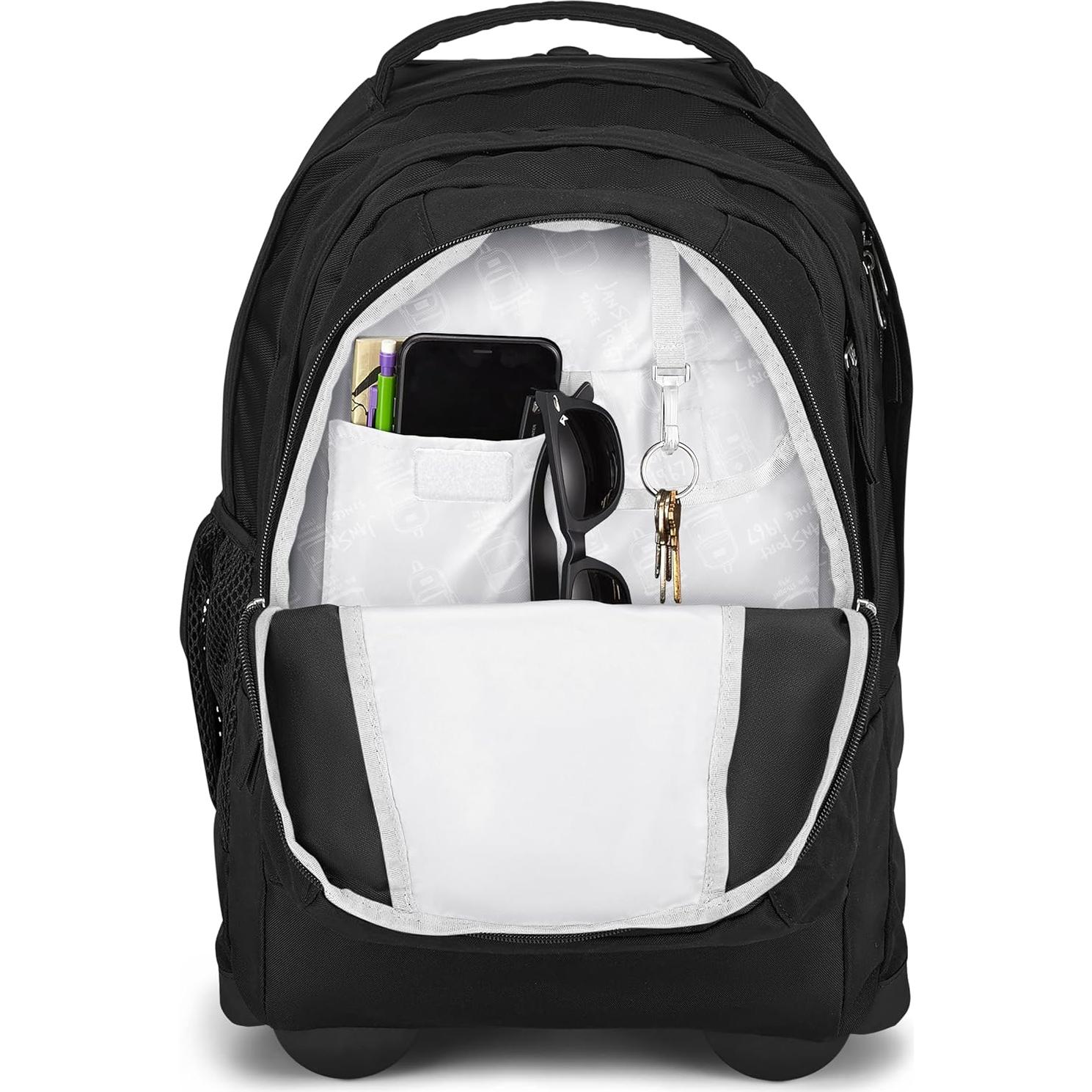 Mochila con Ruedas JanSport Driver 8 - Laptop 15" - Negro