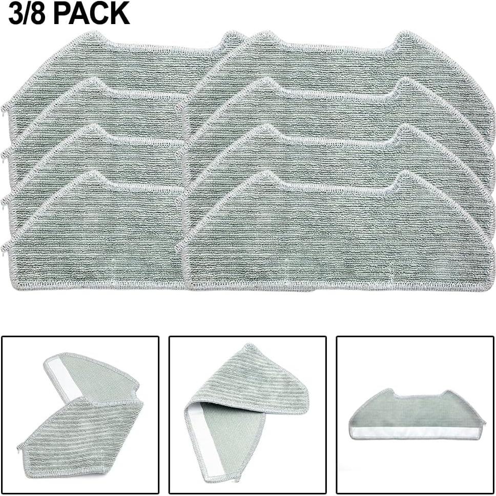 Paños de Mopa Reutilizables VRTYVEYBB para BObsweep RC400 - 3 o 8 Piezas