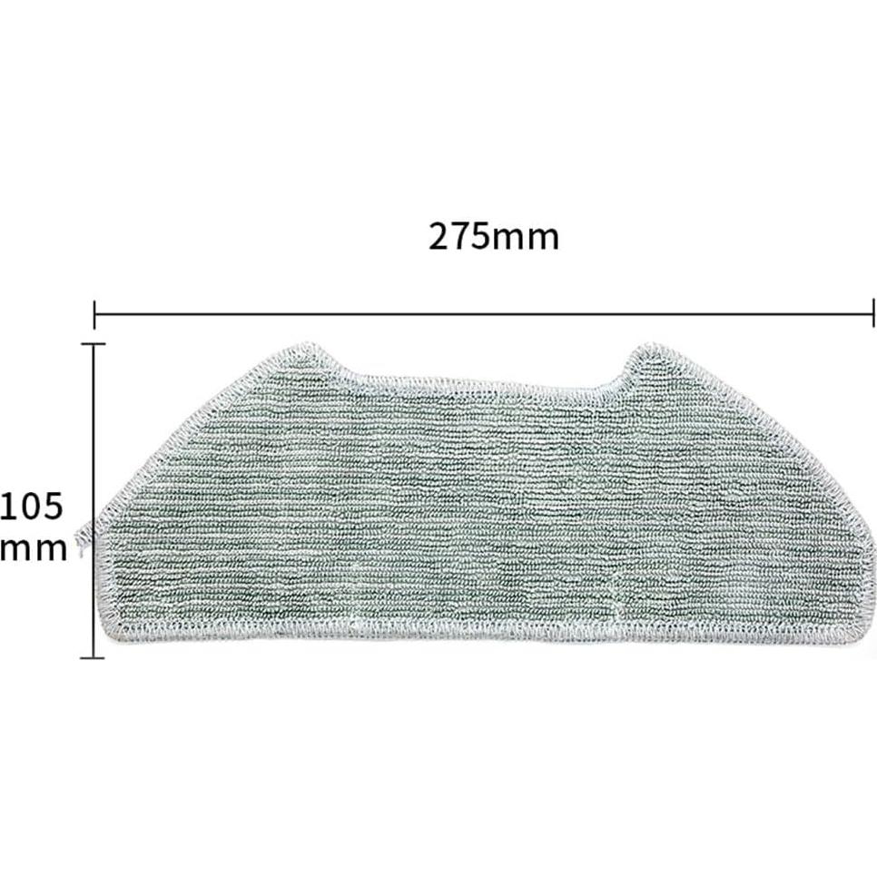 Paños de Mopa Reutilizables VRTYVEYBB para BObsweep RC400 - 3 o 8 Piezas