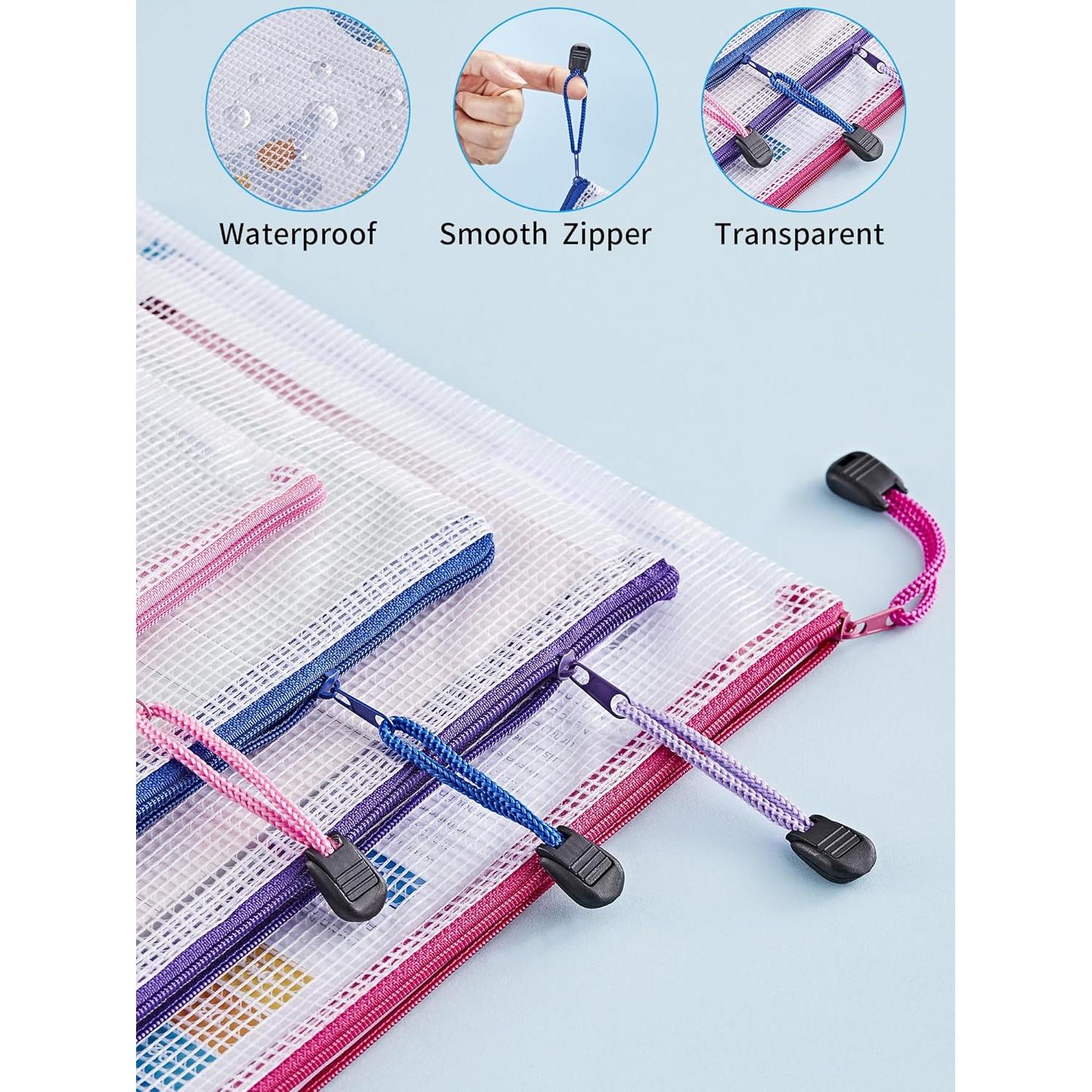 Bolsas de Malla JARLINK 24 Piezas 8 Tamaños Impermeables