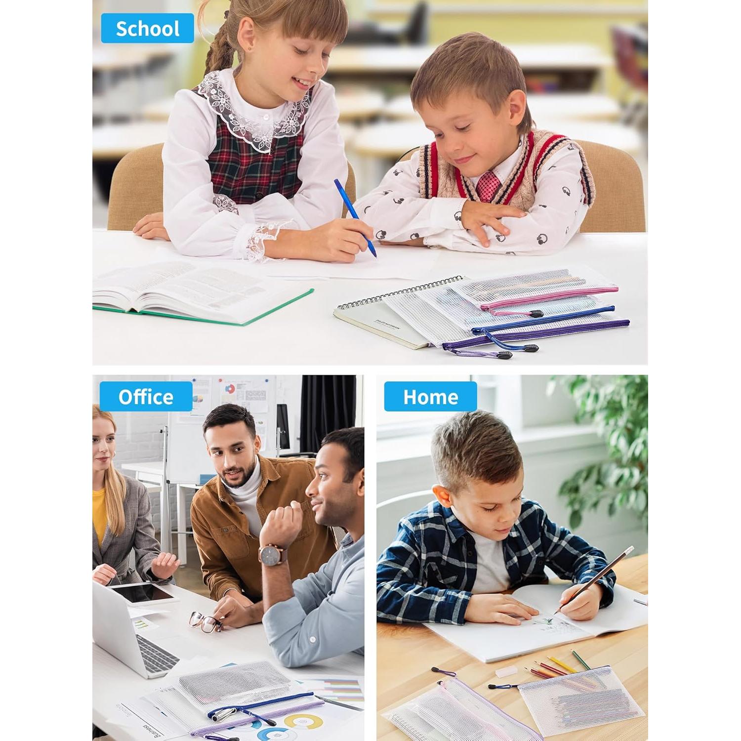 Bolsas de Malla JARLINK 24 Piezas 8 Tamaños Impermeables