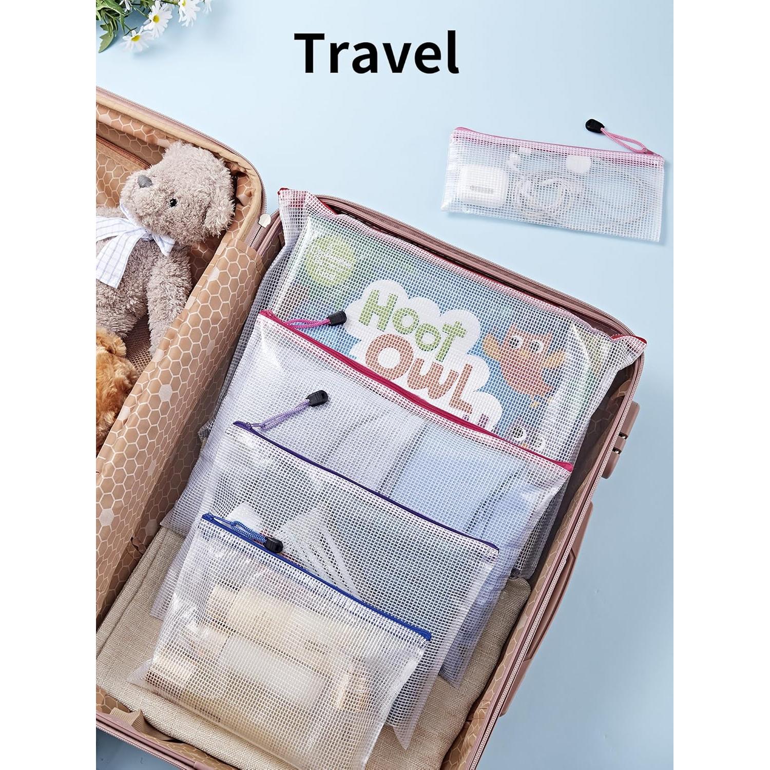 Bolsas de Malla JARLINK 24 Piezas 8 Tamaños Impermeables