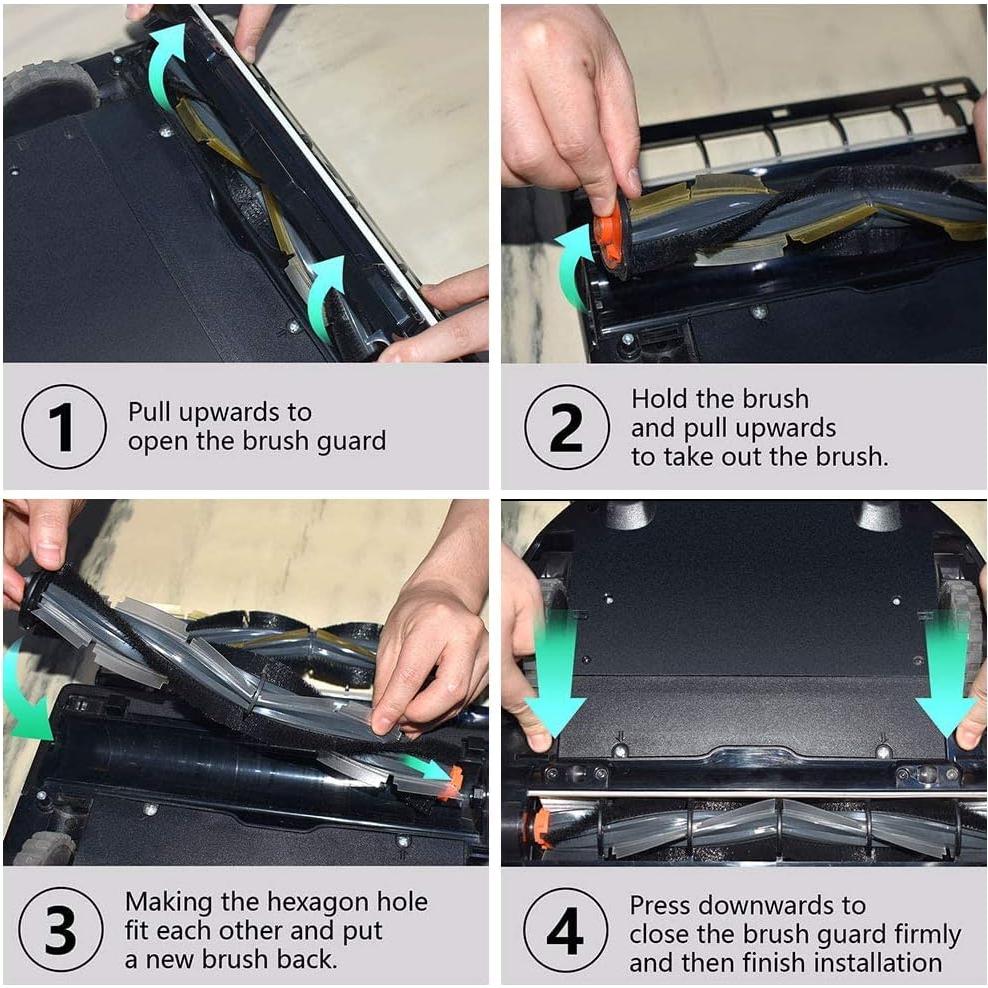 Cepillo de Repuesto Neato Botvac D Series 80g ABS Nylon