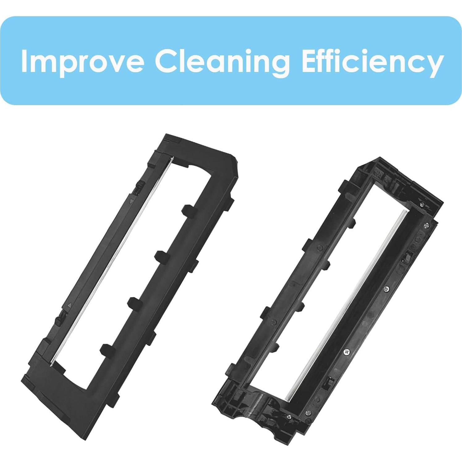 Cubierta Principal de Cepillo MOBETMO para Roborock S7/Q5/Q7 - Negro