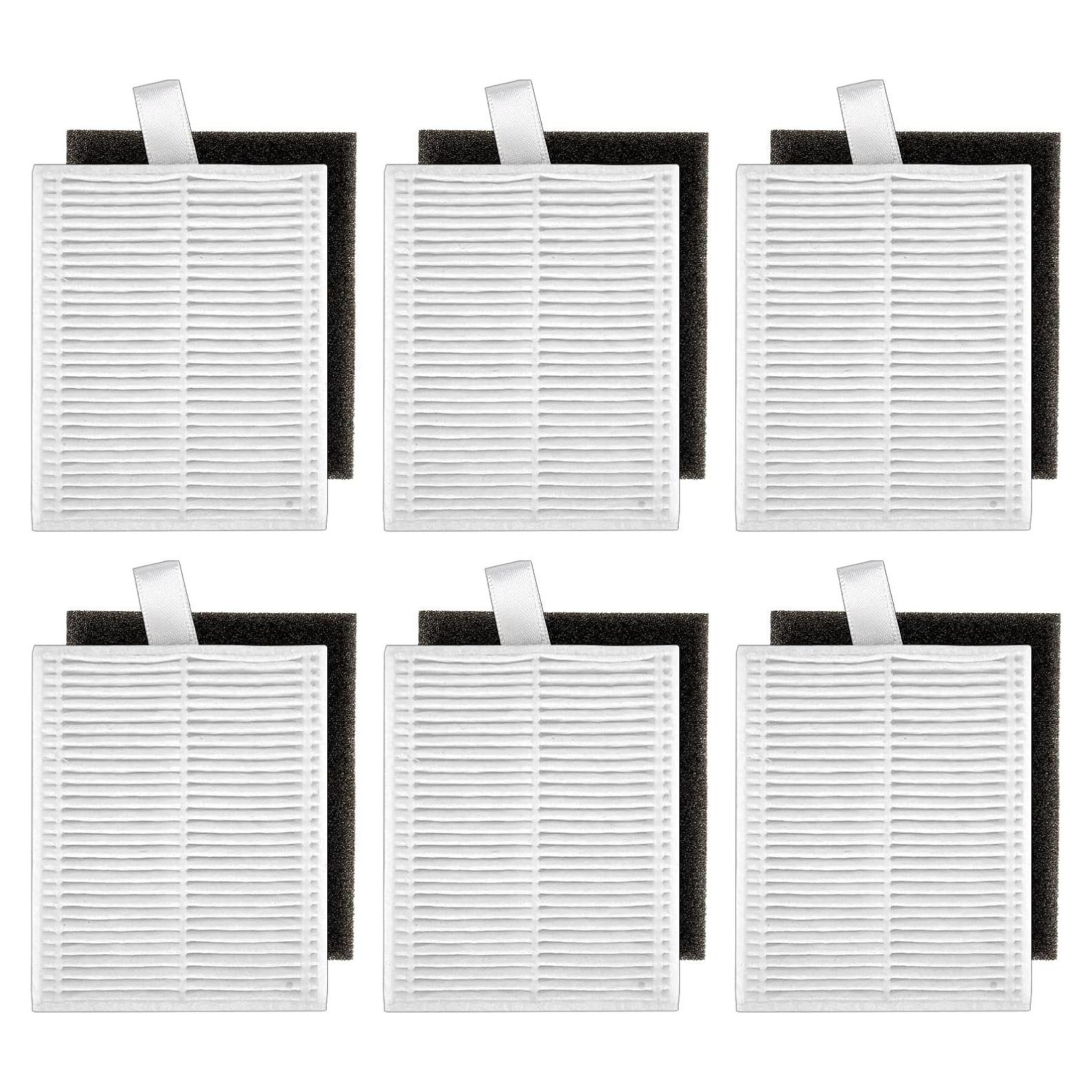 6 Filtros HEPA COWINORY para Eufy L50 L60 Aspiradora Robot