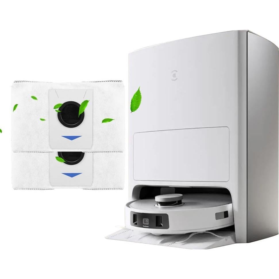 12 Bolsas de Polvo HACOBEST para Ecovacs Deebot T20/X1/T10
