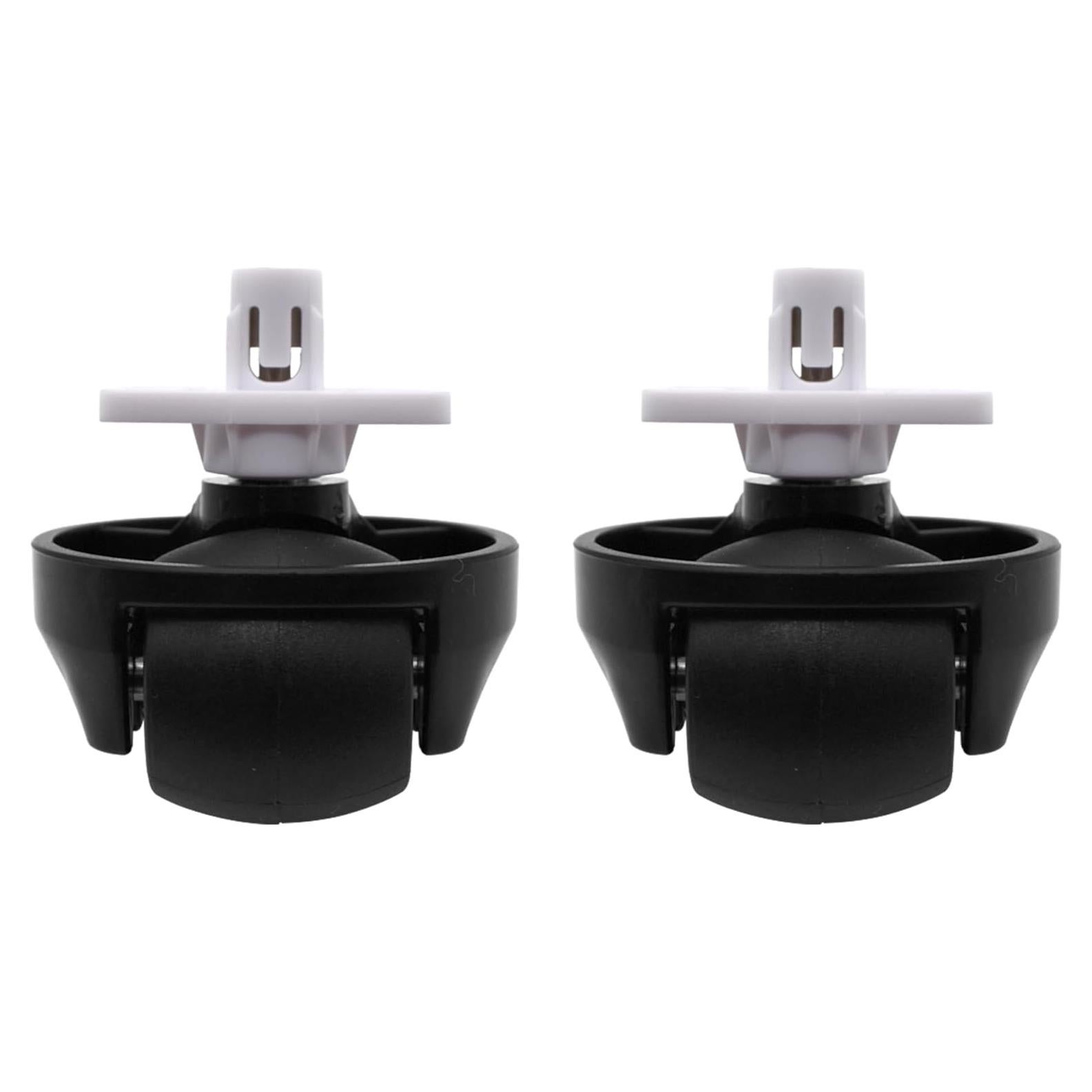 Rueda Delantera Compatible Ulimymei para Robotock S7/S8 - 2 Pack Negro