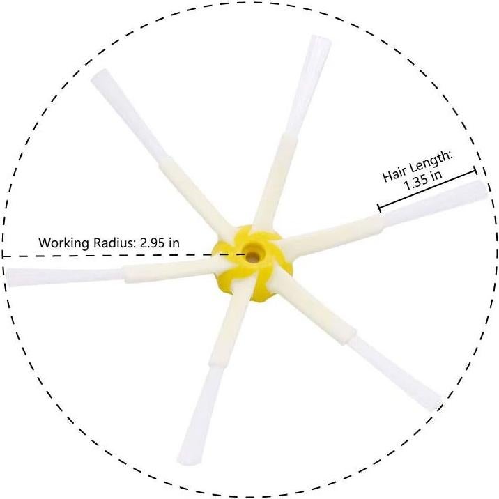 Kit de Repuestos Neutop para iRobot Roomba 700 - Filtros y Cepillos