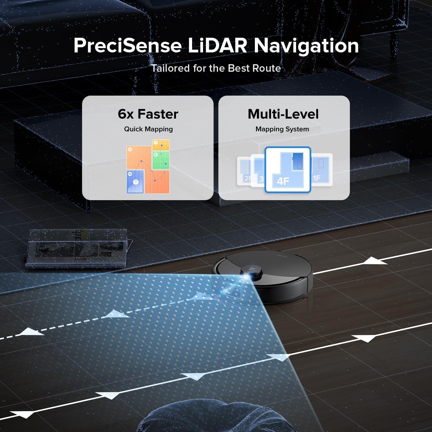 Aspiradora Robot Roborock Q10 X5+ con Auto-Desvaciamiento