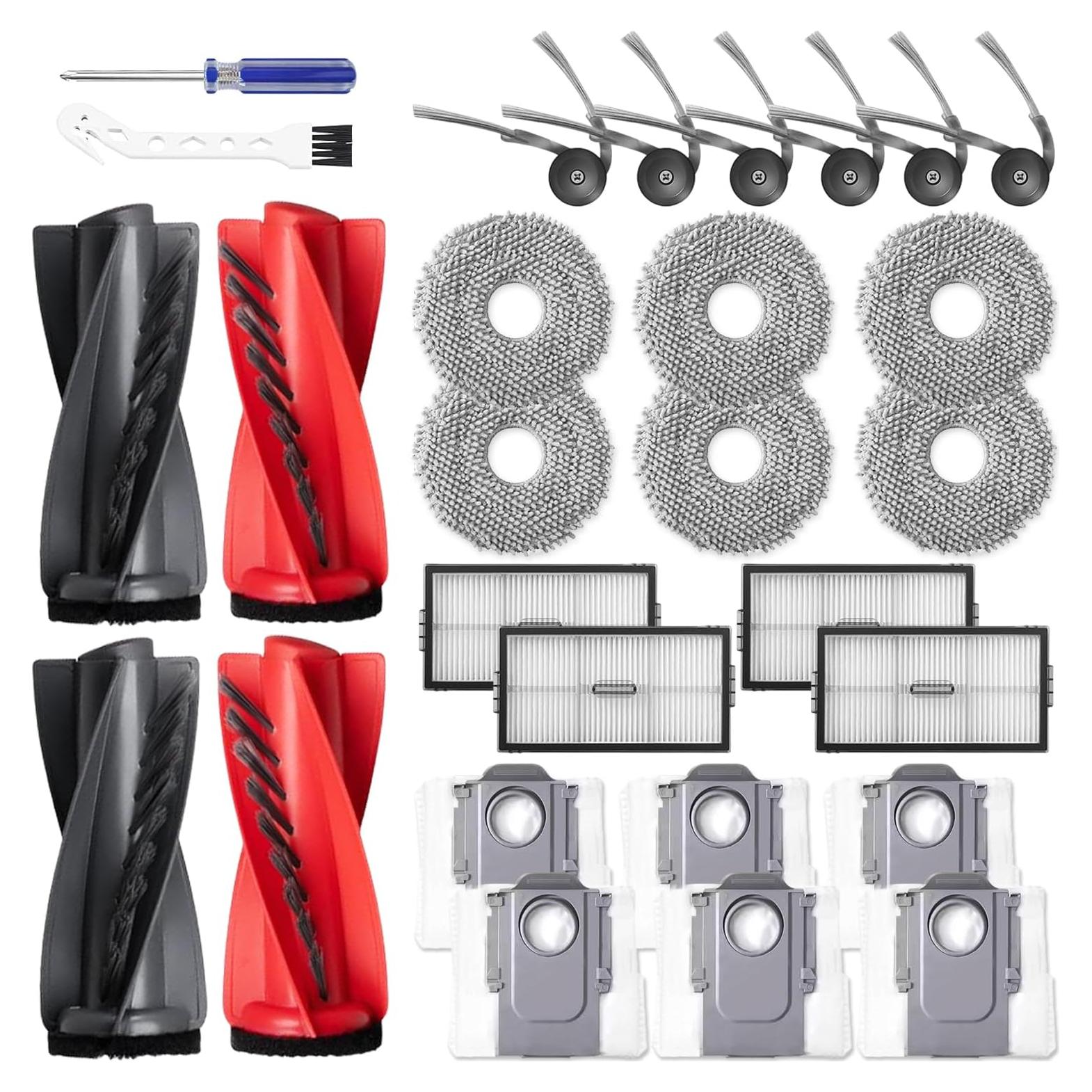 Kit de Reemplazo Genérico para Roborock Saros 10R - 24 Piezas