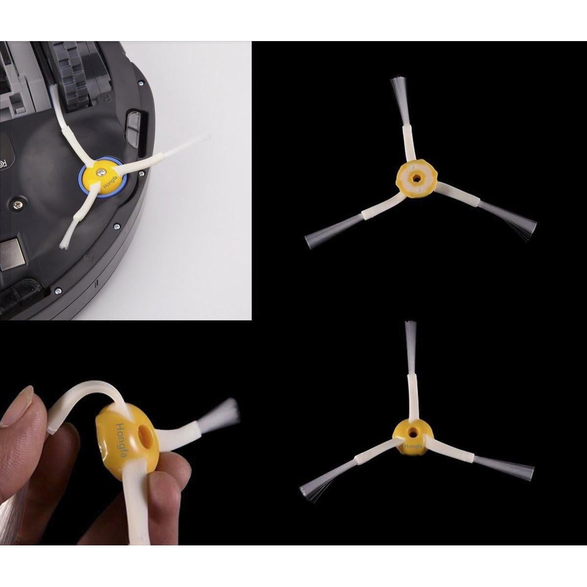 Cepillo Lateral de Repuesto Hongfa 694 para Roomba 500 600 700