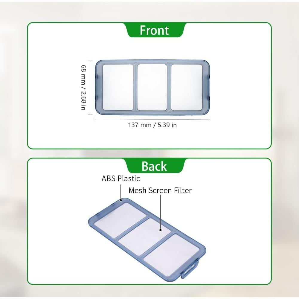 Filtros Prelavables Neutop para eufy RoboVac 11S y más - Paquete de 2