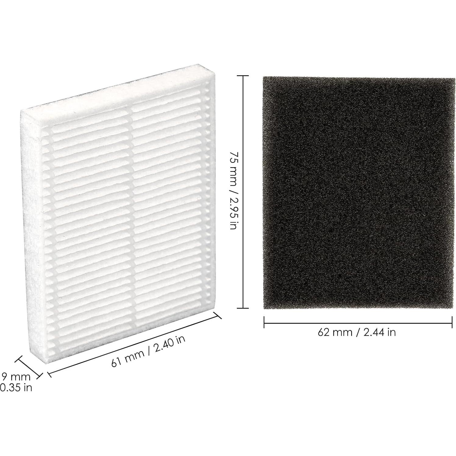 Kit de 7 Filtros HEPA y Espuma MIBUMIKI para eufy L50/L60