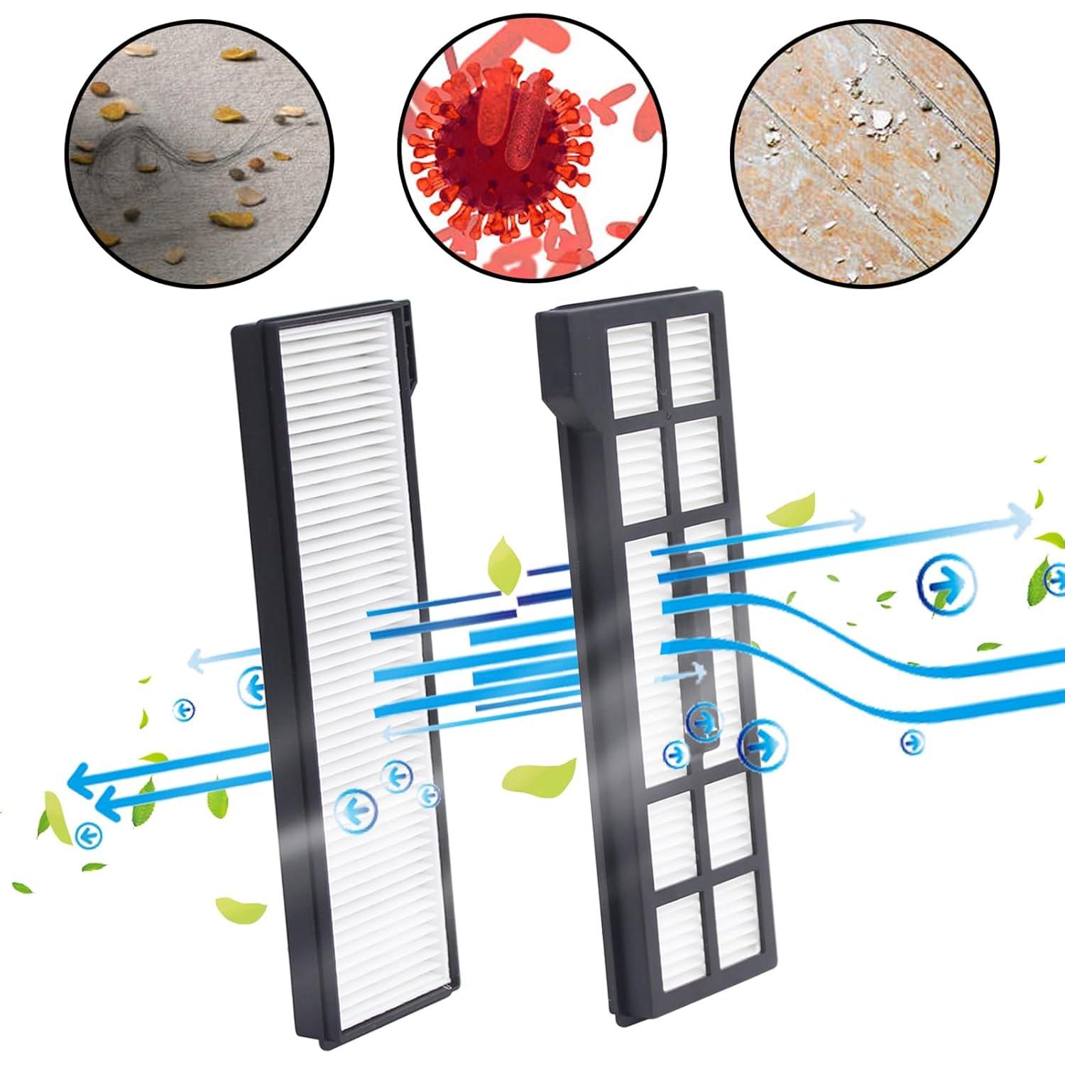 Kit de Repuestos eufy X10 Pro Omni Robot Vacuum - 17 Piezas