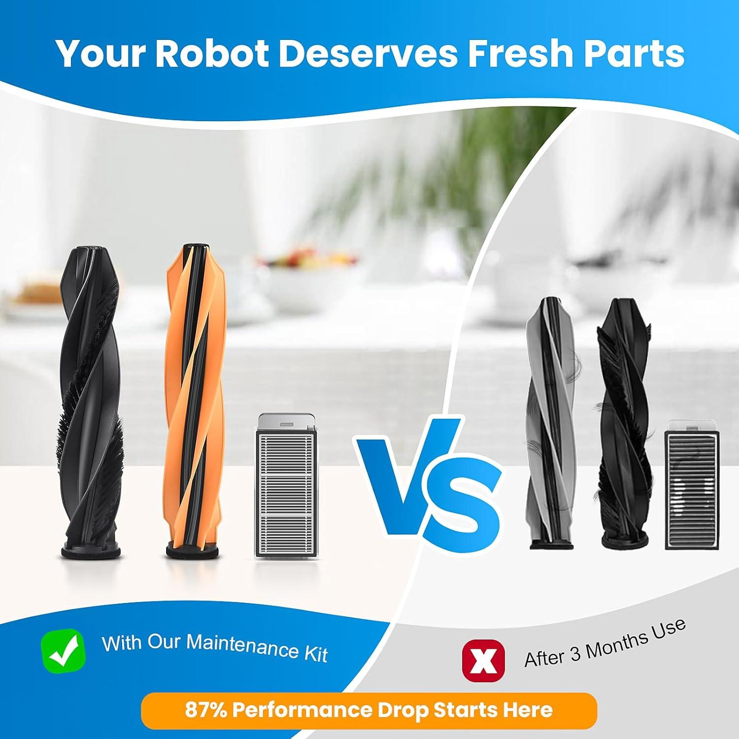 Kit de Repuesto Bisenkud para Aspiradora Robot X50-L50 Ultra - 26 Piezas