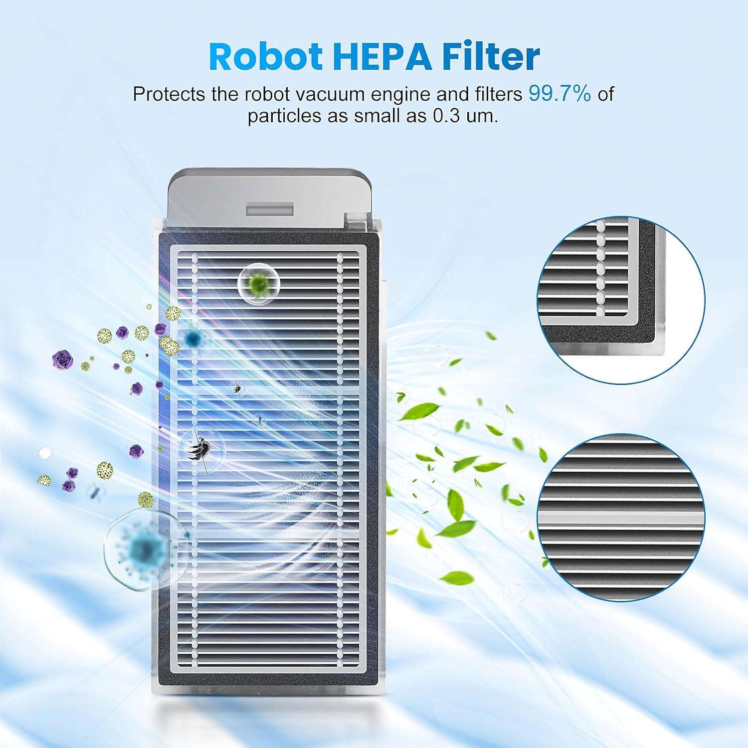 Kit de Repuesto Bisenkud para Aspiradora Robot X50-L50 Ultra - 26 Piezas