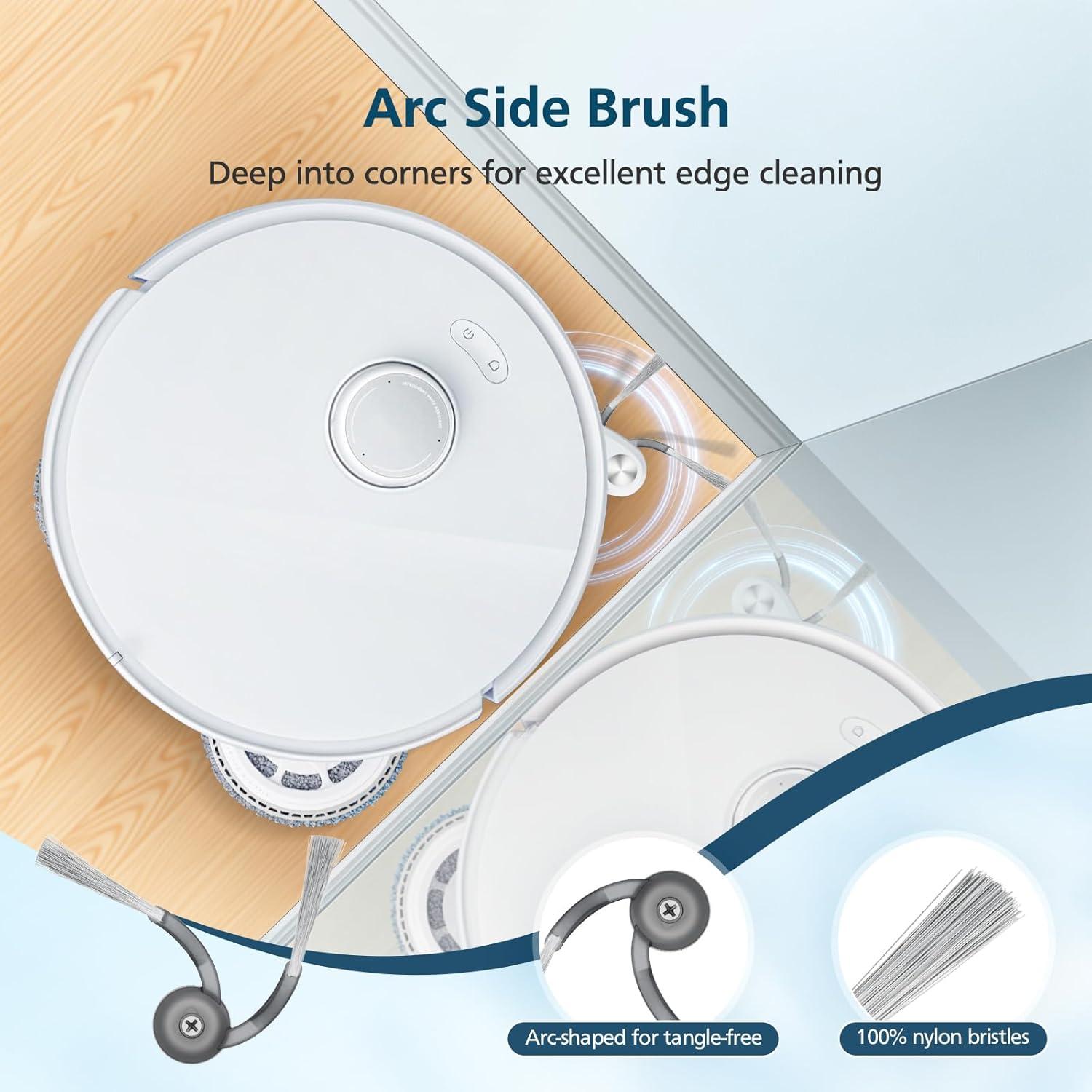 22 Piezas Accesorios para Roborock Qrevo S5V Curv Edge