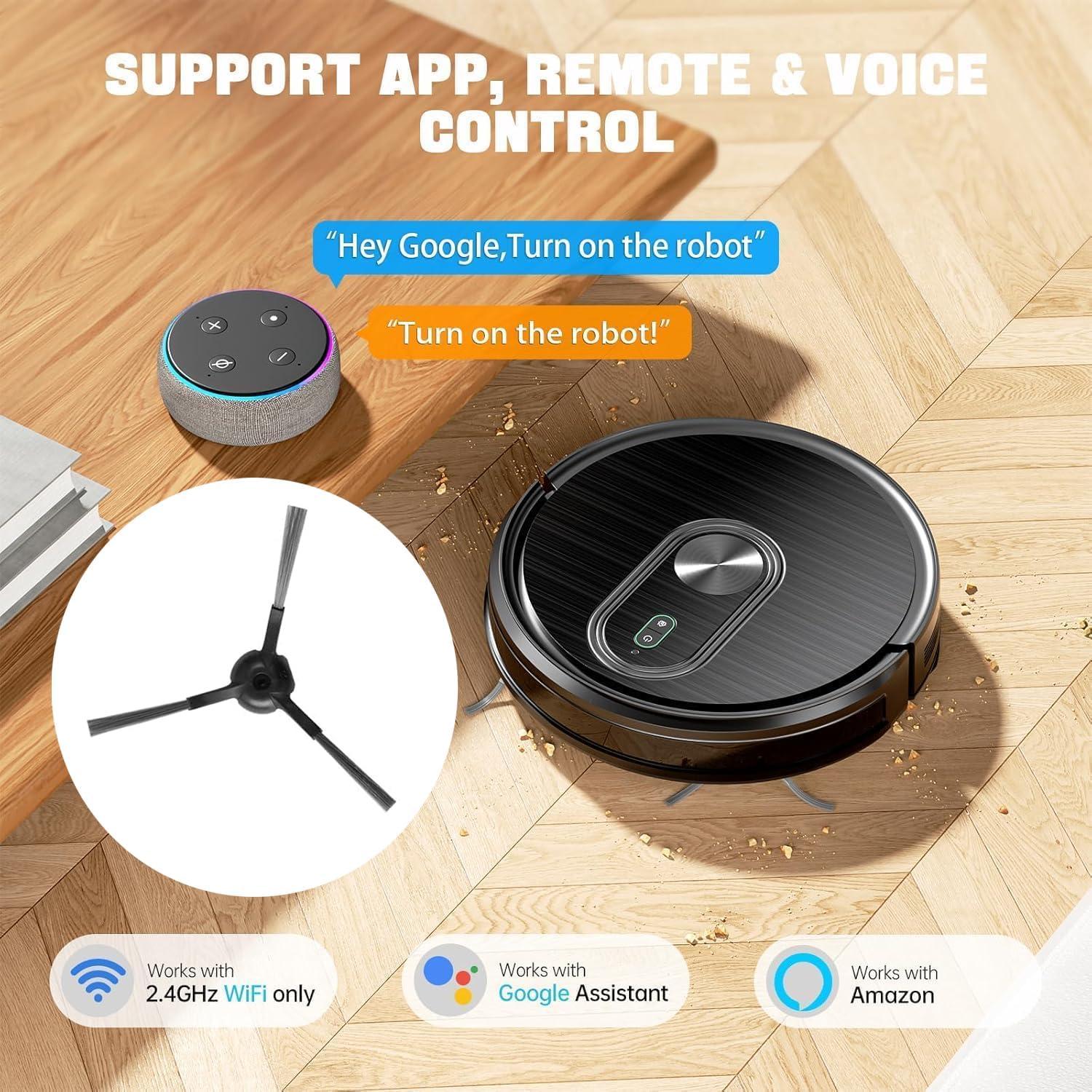 Aspiradora Robótica XIEBro T8S 2 en 1 con Mopa, 3200Pa