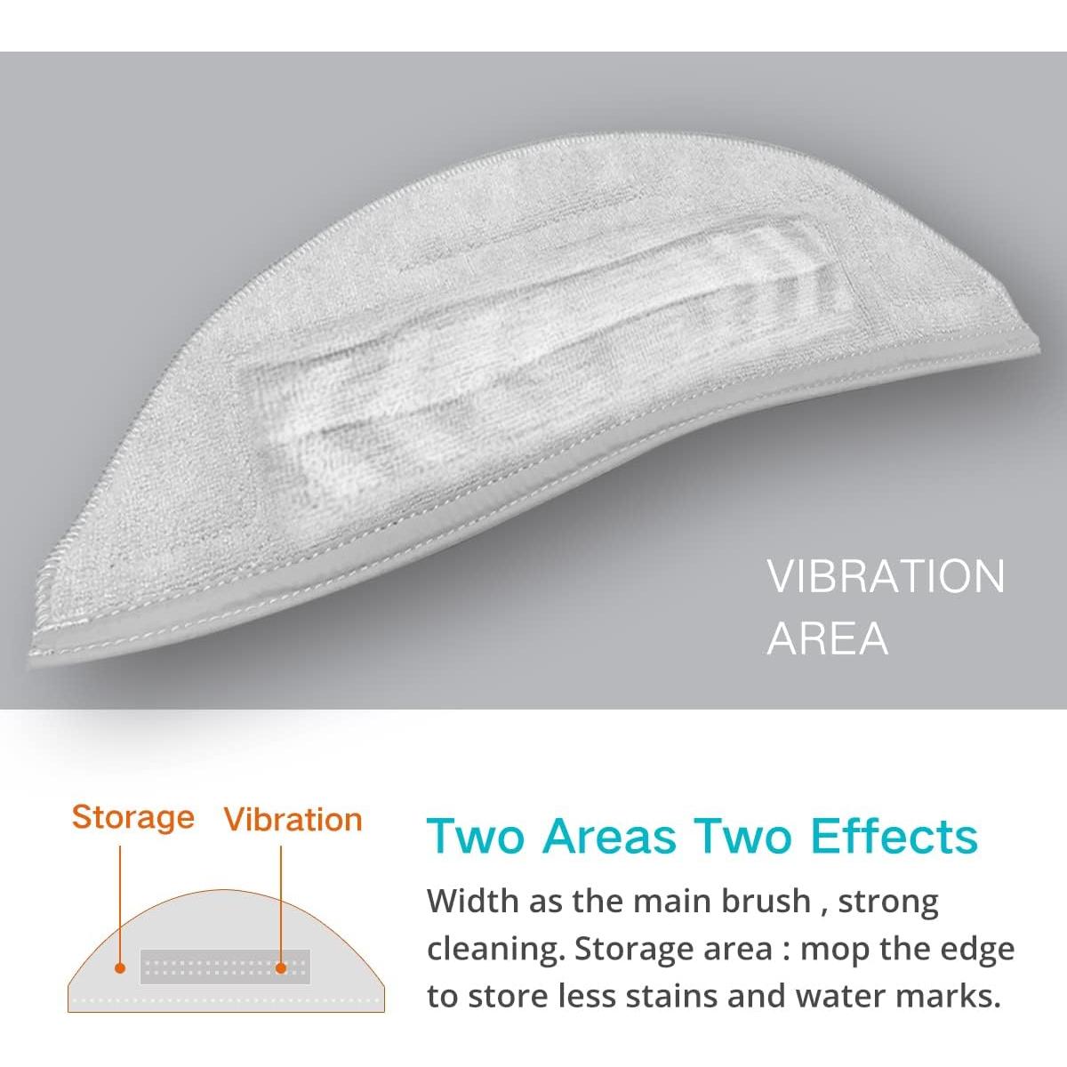Paños de Reemplazo Home Times para Roborock S8/S7 - 5 Unidades