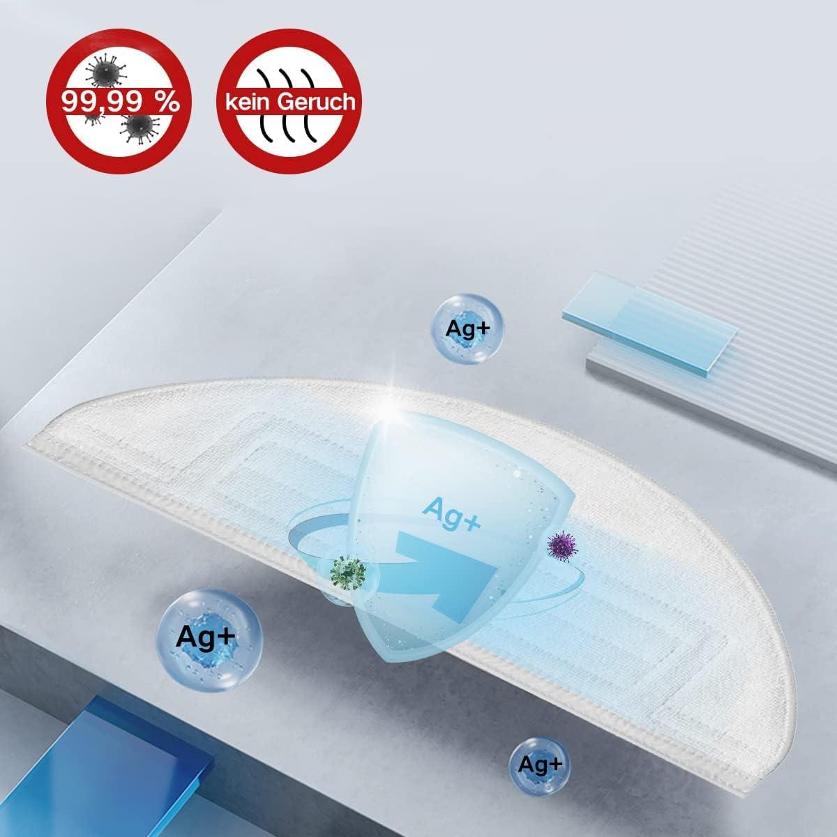 Paños de Reemplazo Home Times para Roborock S8/S7 - 5 Unidades