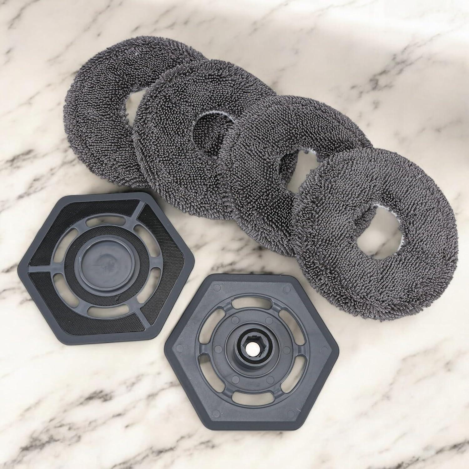 Soporte y almohadillas de mopa BuleVina para Yeedi Mop Station