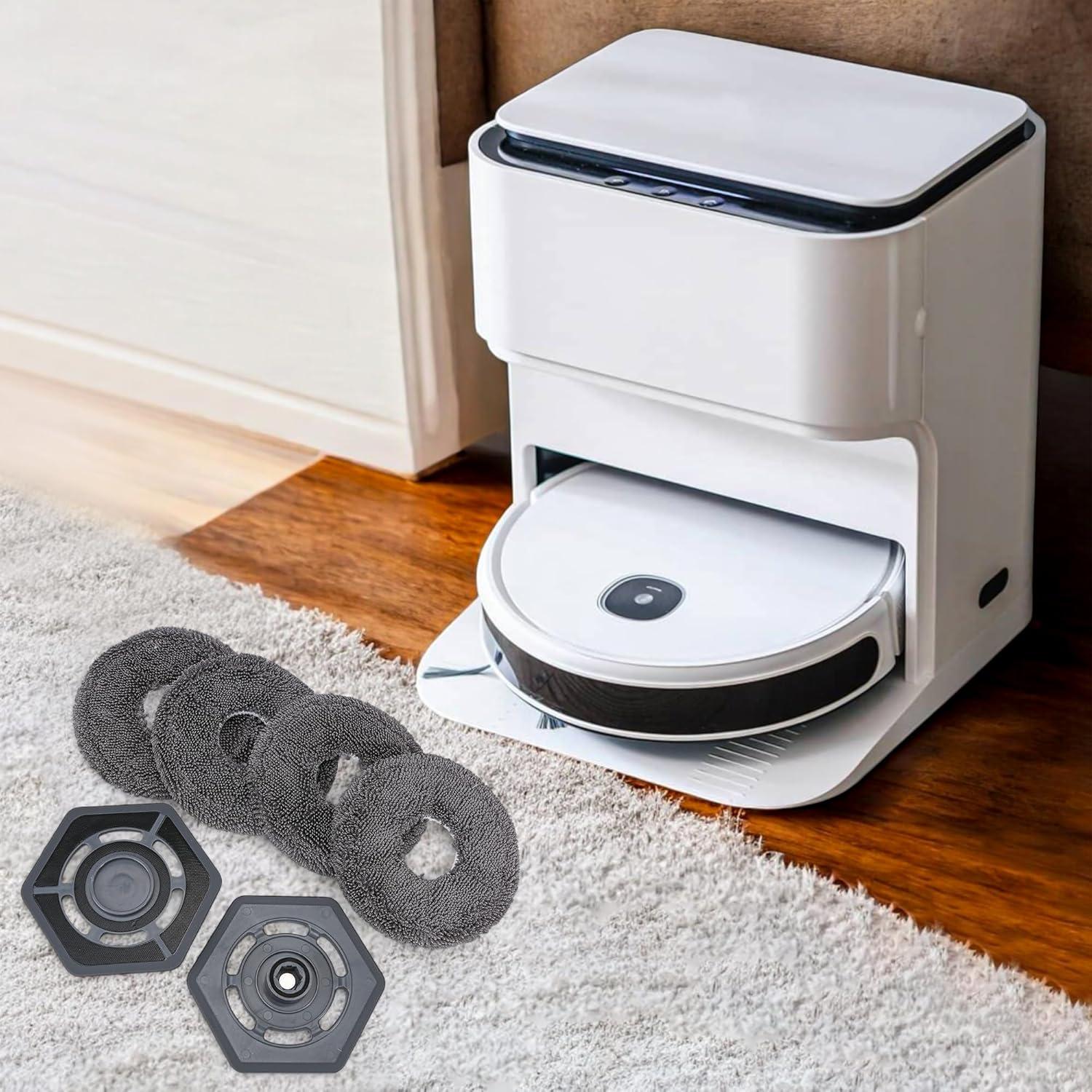 Soporte y almohadillas de mopa BuleVina para Yeedi Mop Station