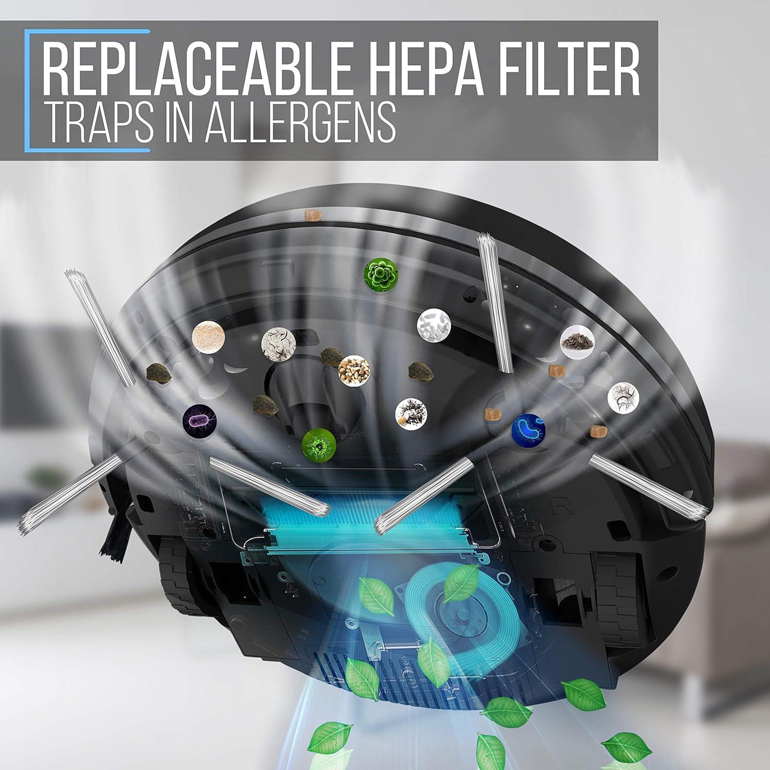 Aspiradora Robótica Pure Clean PUCRC26B.X9 - Limpieza Automática