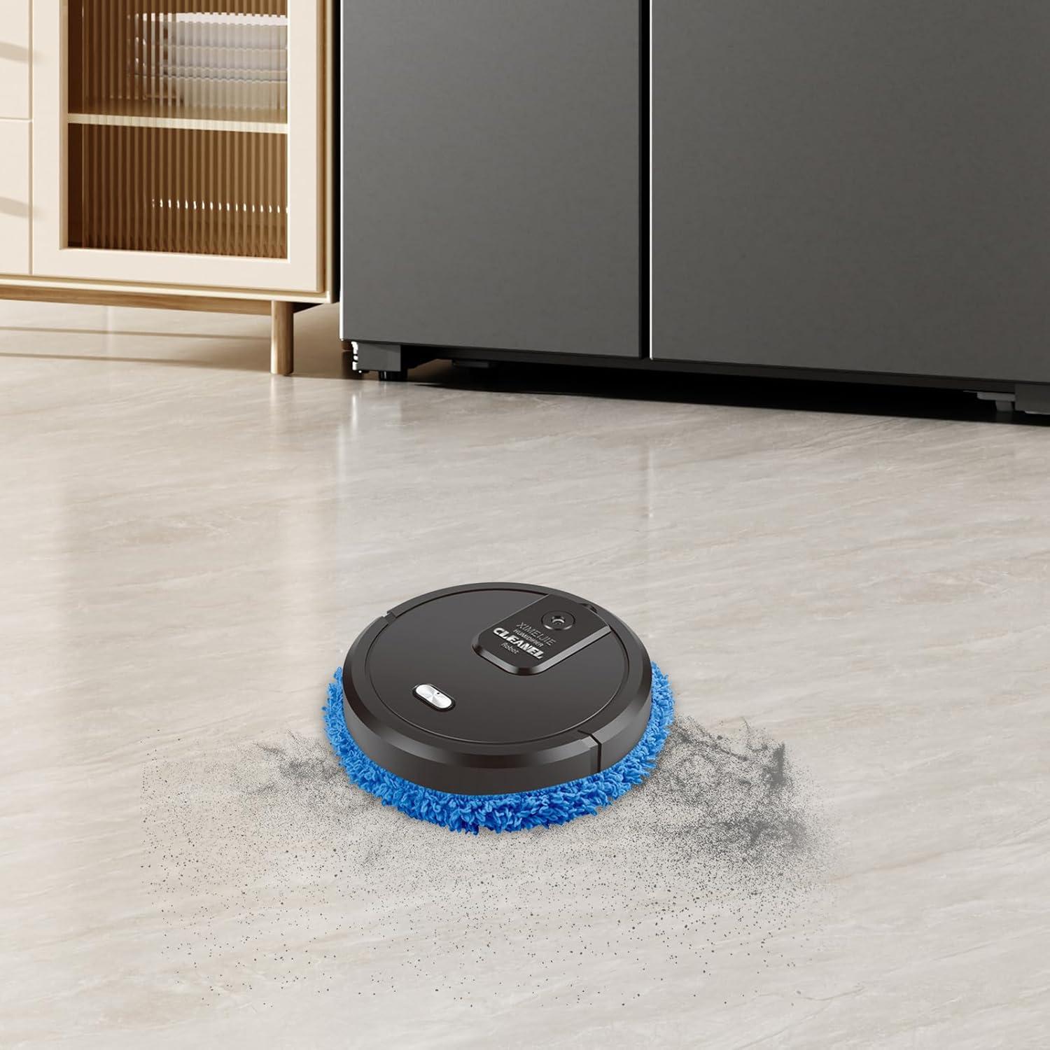 Robot Limpiador de Barrido Inteligente Mahugde 25cm Negro