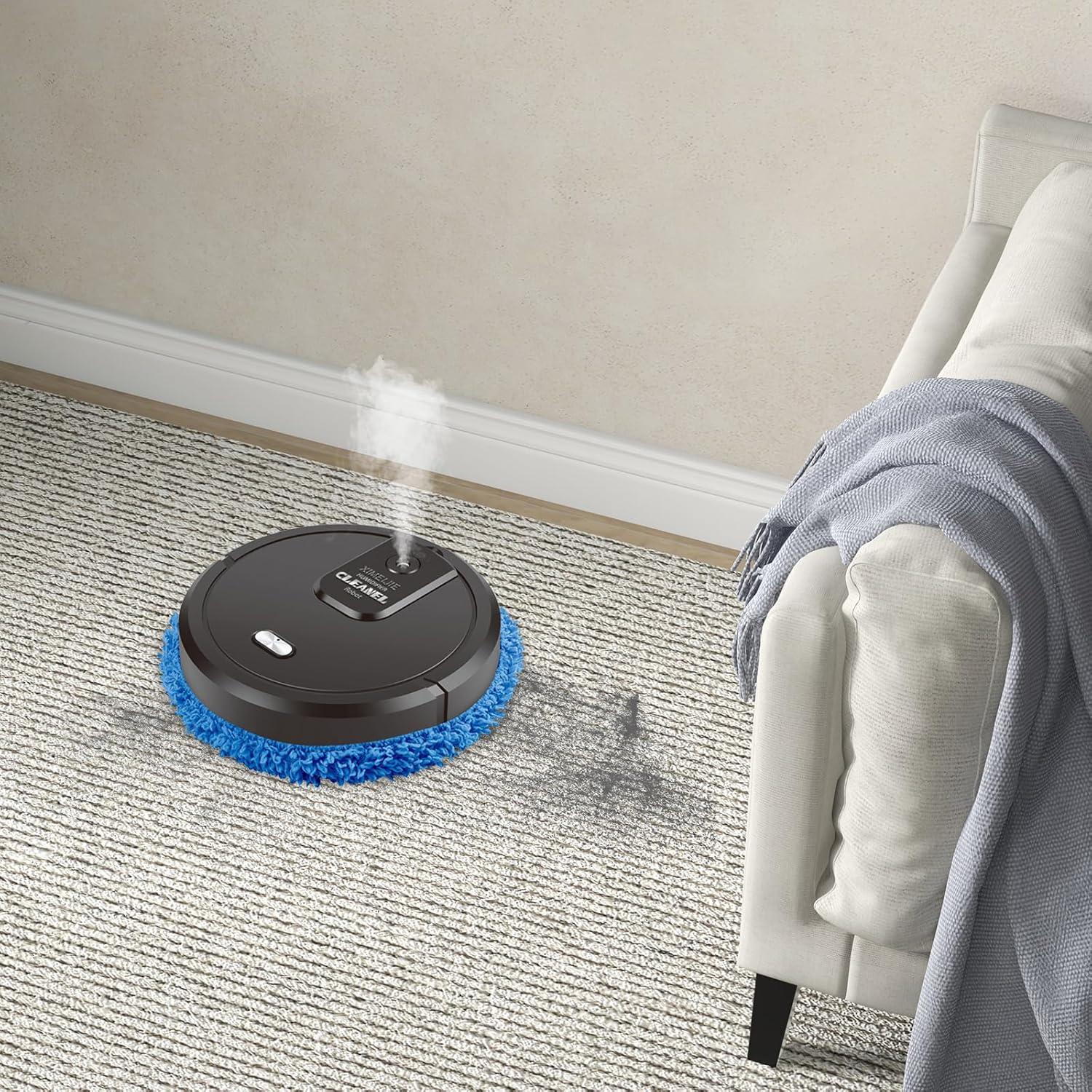 Robot Limpiador de Barrido Inteligente Mahugde 25cm Negro