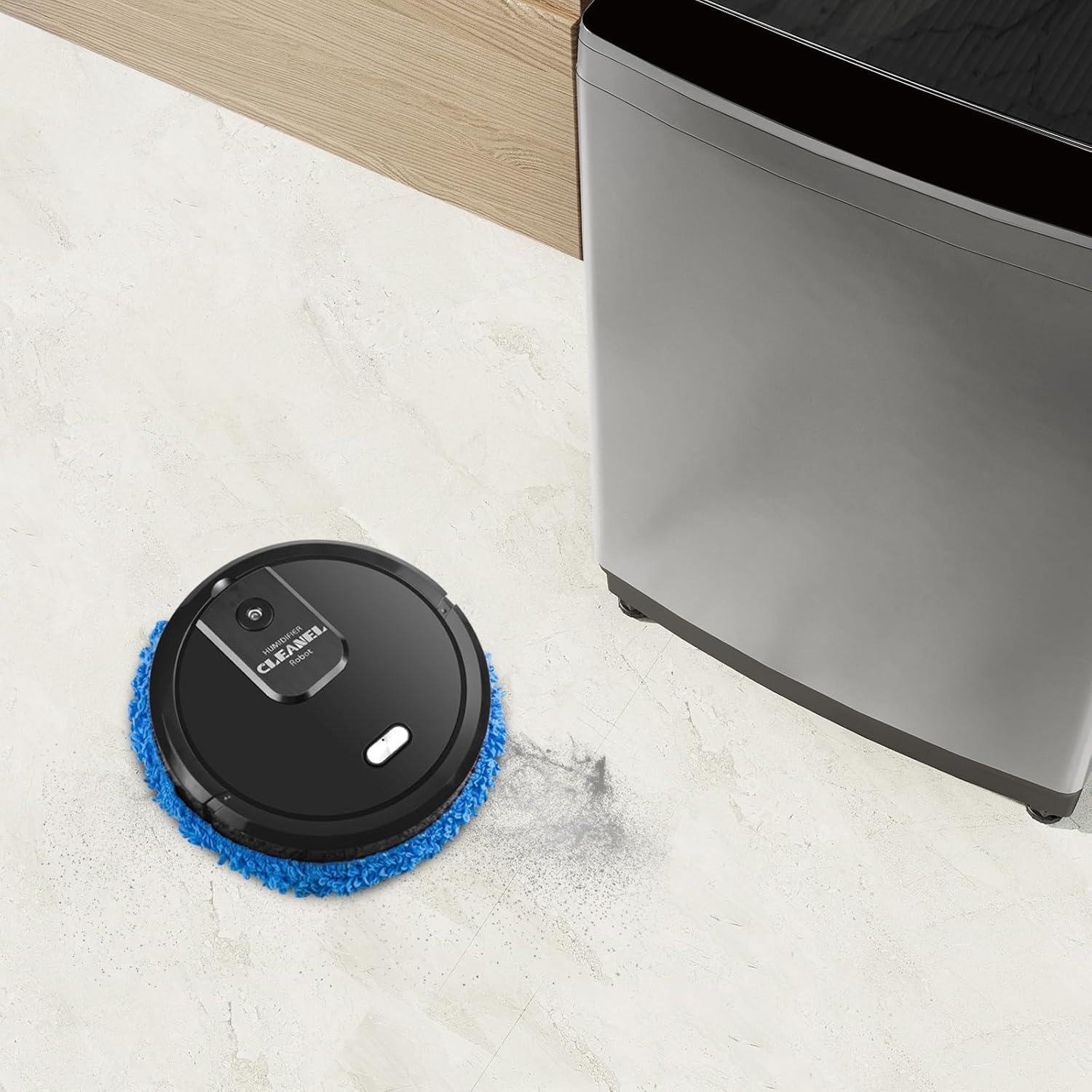 Robot Limpiador de Barrido Inteligente Mahugde 25cm Negro