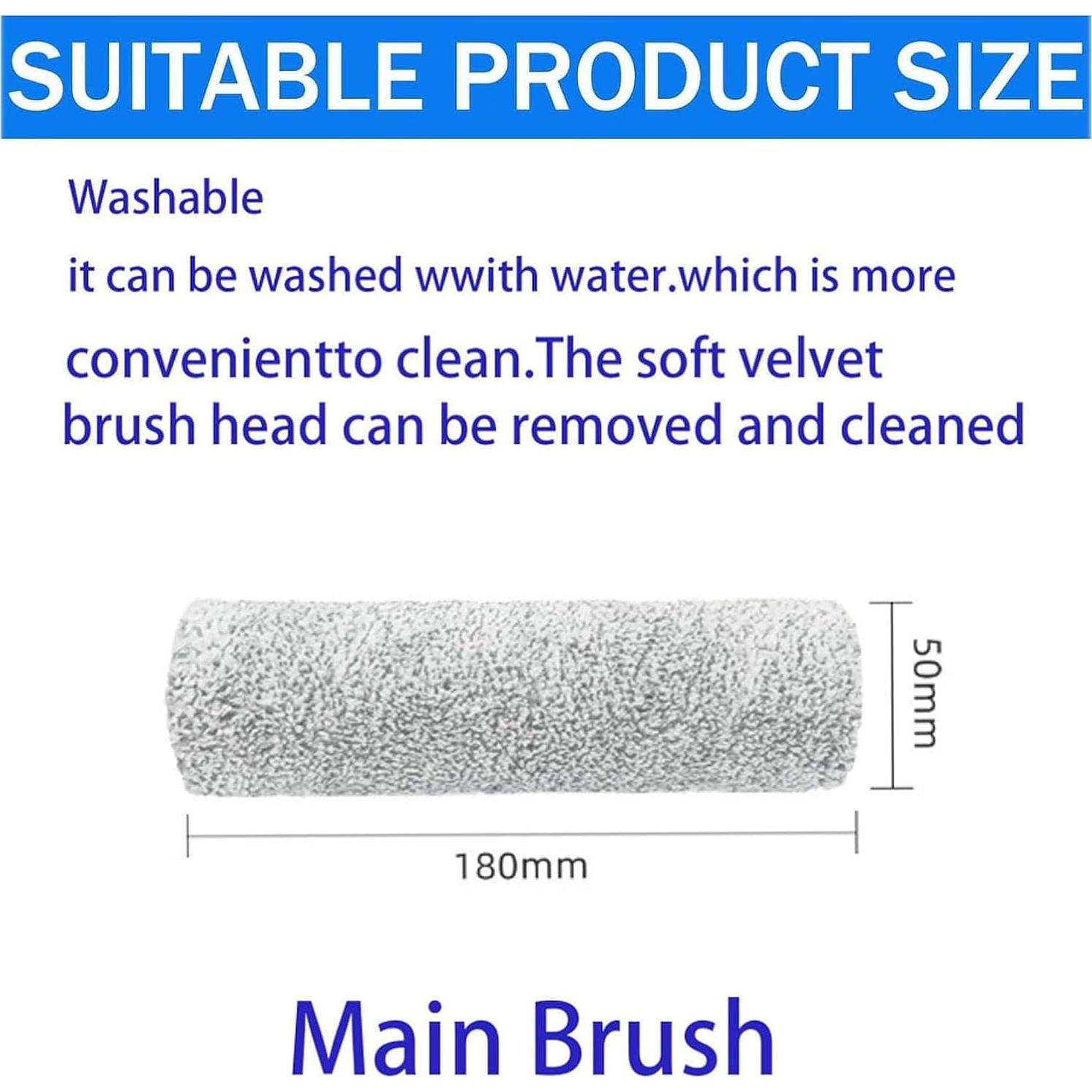 Kit de Accesorios de Repuesto Jpbaisqic para Ecovacs Deebot X8 Pro