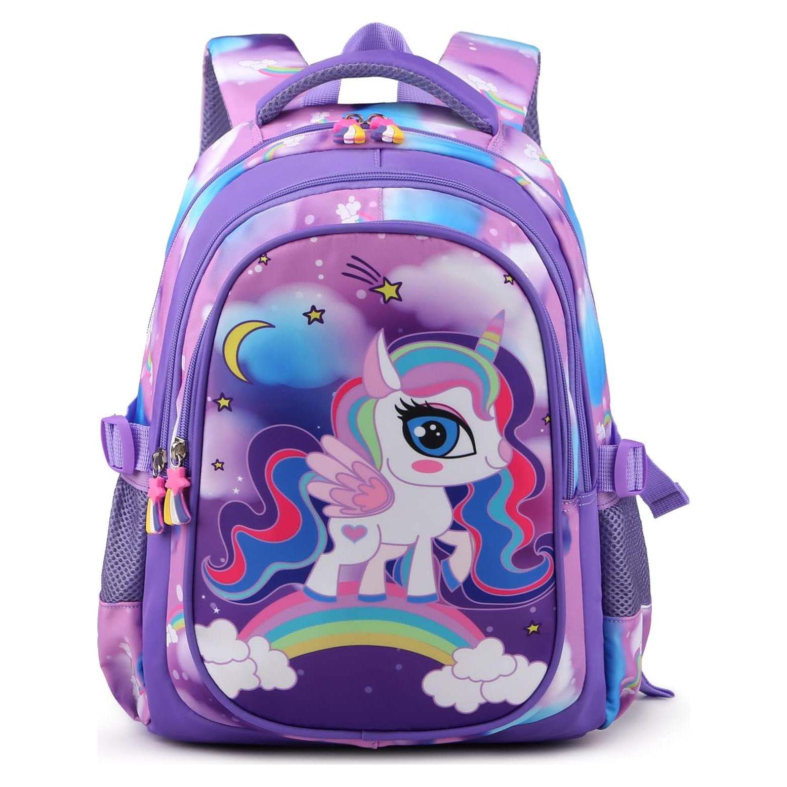 Mochila Escolar Niña Wisiley 40 cm Unicornio Ligera