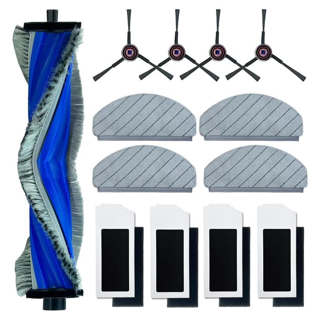 Kit de Repuesto ECOVACS DEEBOT N20 Plus - 1 Cepillo, 4 Filtros HEPA