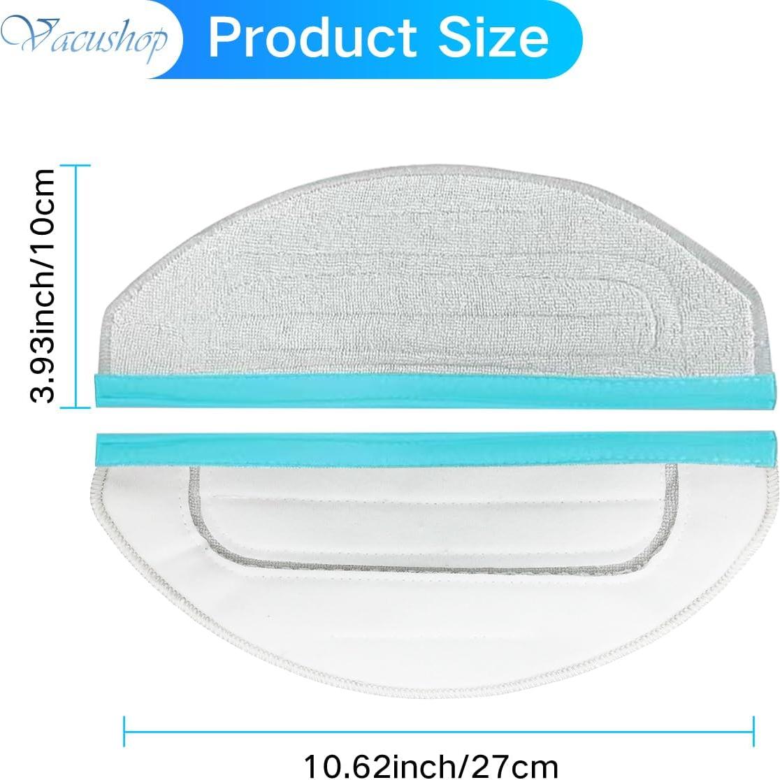 Moppad Reemplazo para Limpiador Robot Yeedi Cube CC - 4 Unidades