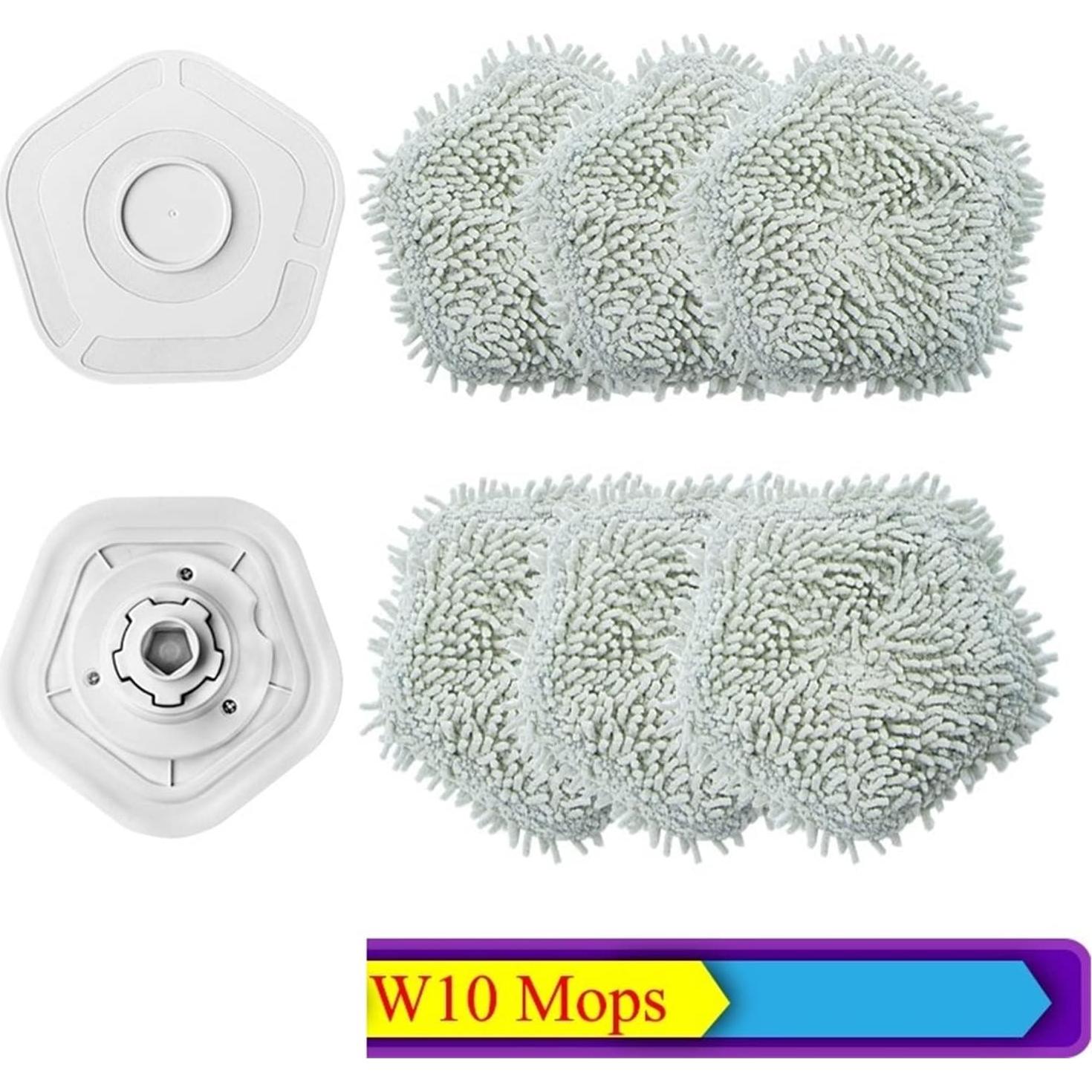 Trapos de Almohadilla SaditY 6 Piezas para XiaoMi Dreame Bot W10 Pro