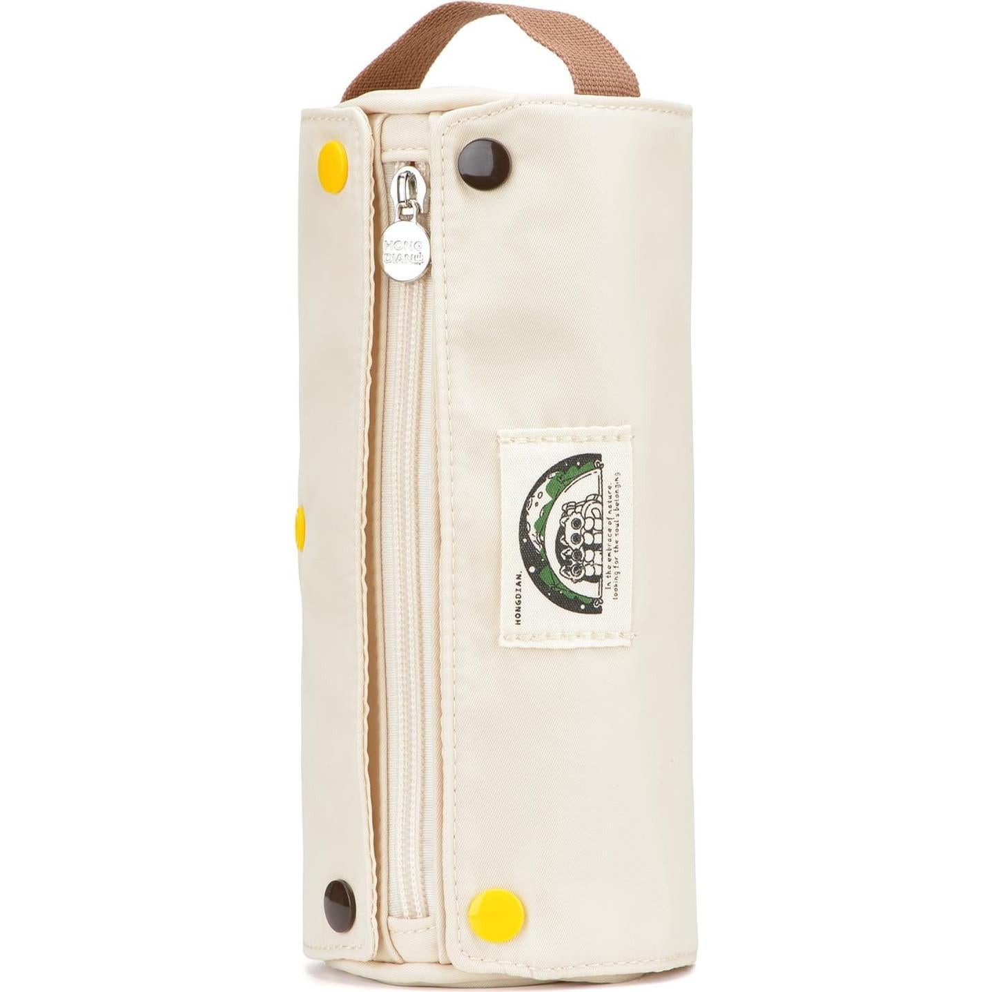 Estuche de Lápices Lanxivi Enrollable Albaricoque 20x9 cm