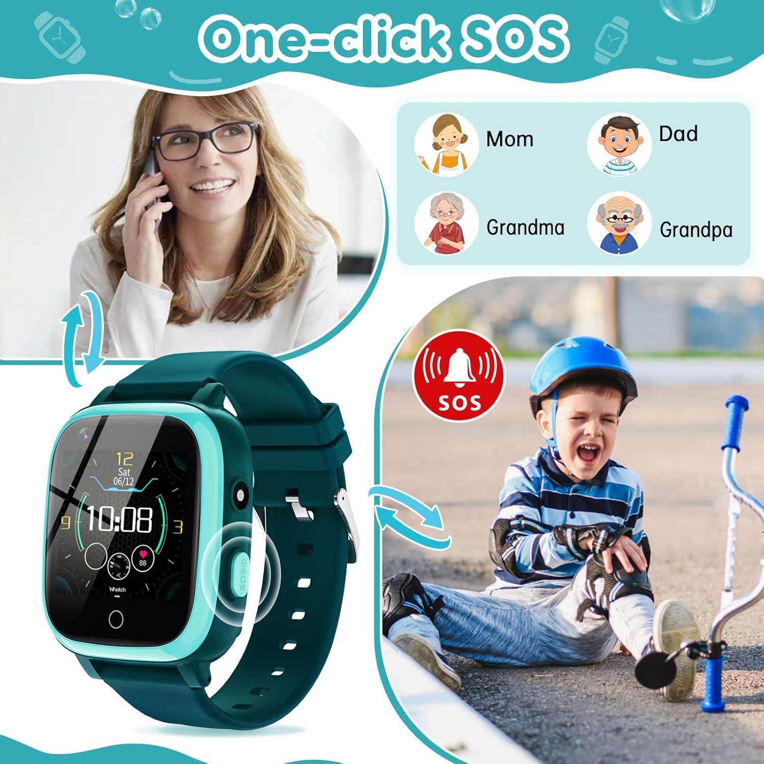 Reloj Inteligente CJC T15 para Niños con GPS y Llamadas