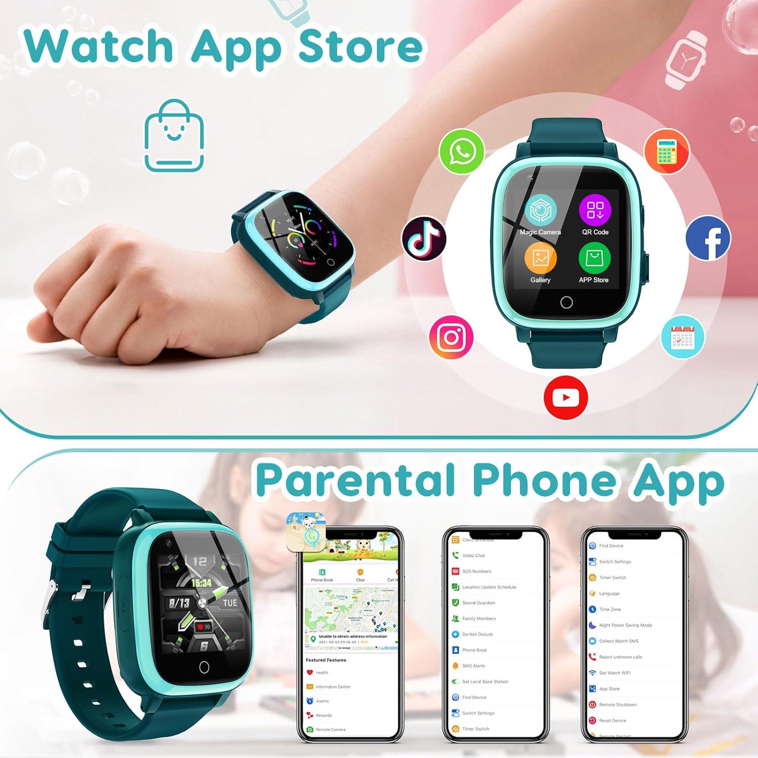 Reloj Inteligente CJC T15 para Niños con GPS y Llamadas