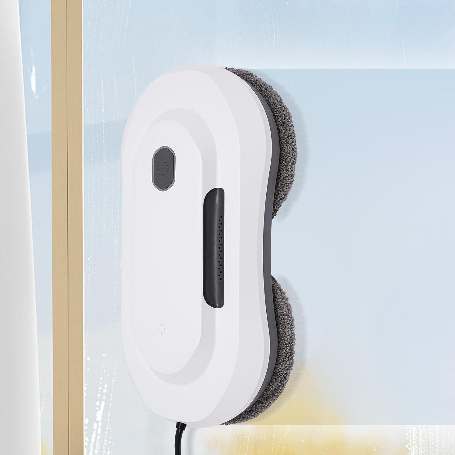 Window Cleaner Robot with Dual Water Spray - Window Cleaning Robot Window Cleaner with Automatic Water Spray Window Washer Robot Glass Cleaning Robot 2800Pa Sunction Power