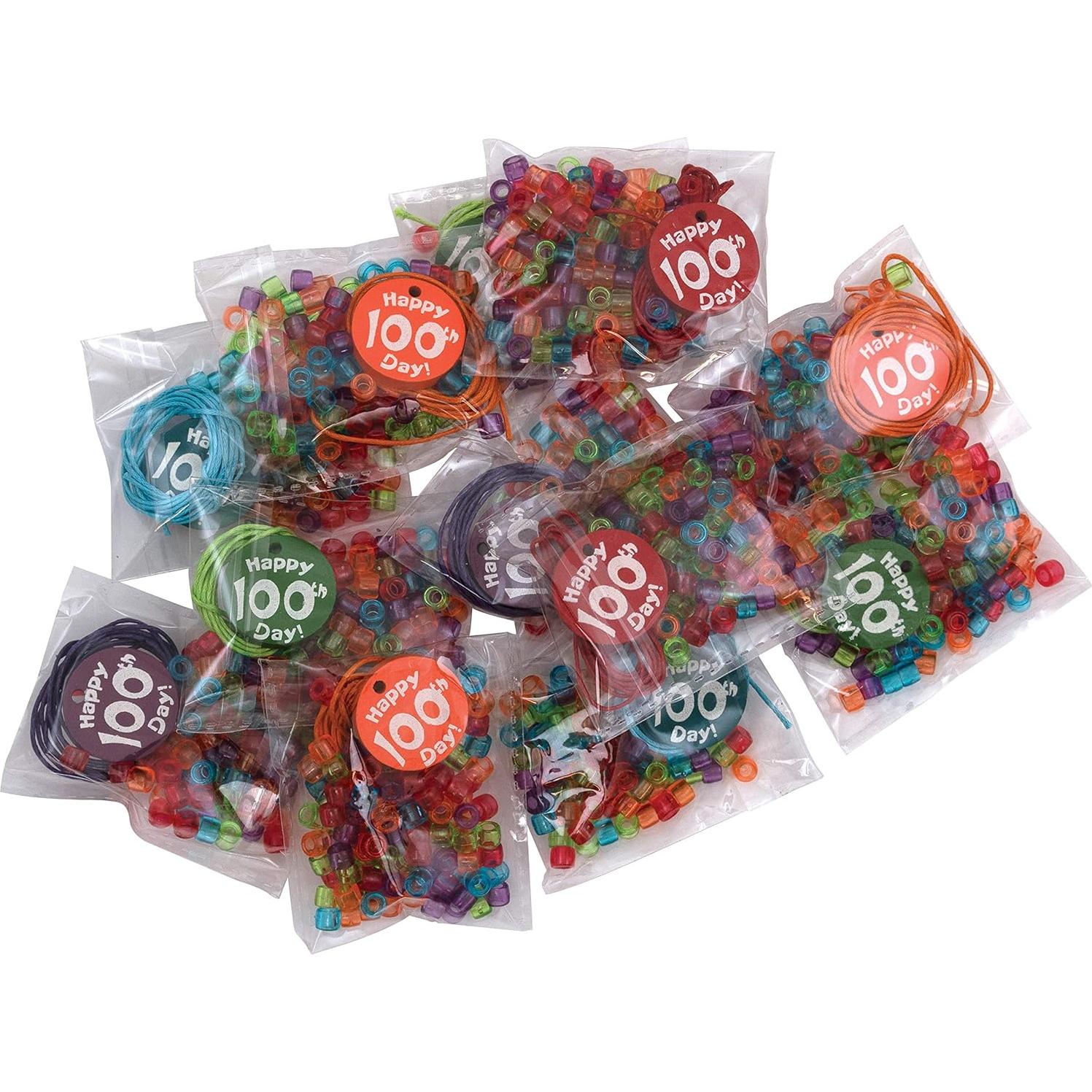 Kits de Cuentas Chenille Kraft 100 Días Paquete 12 Pequeño