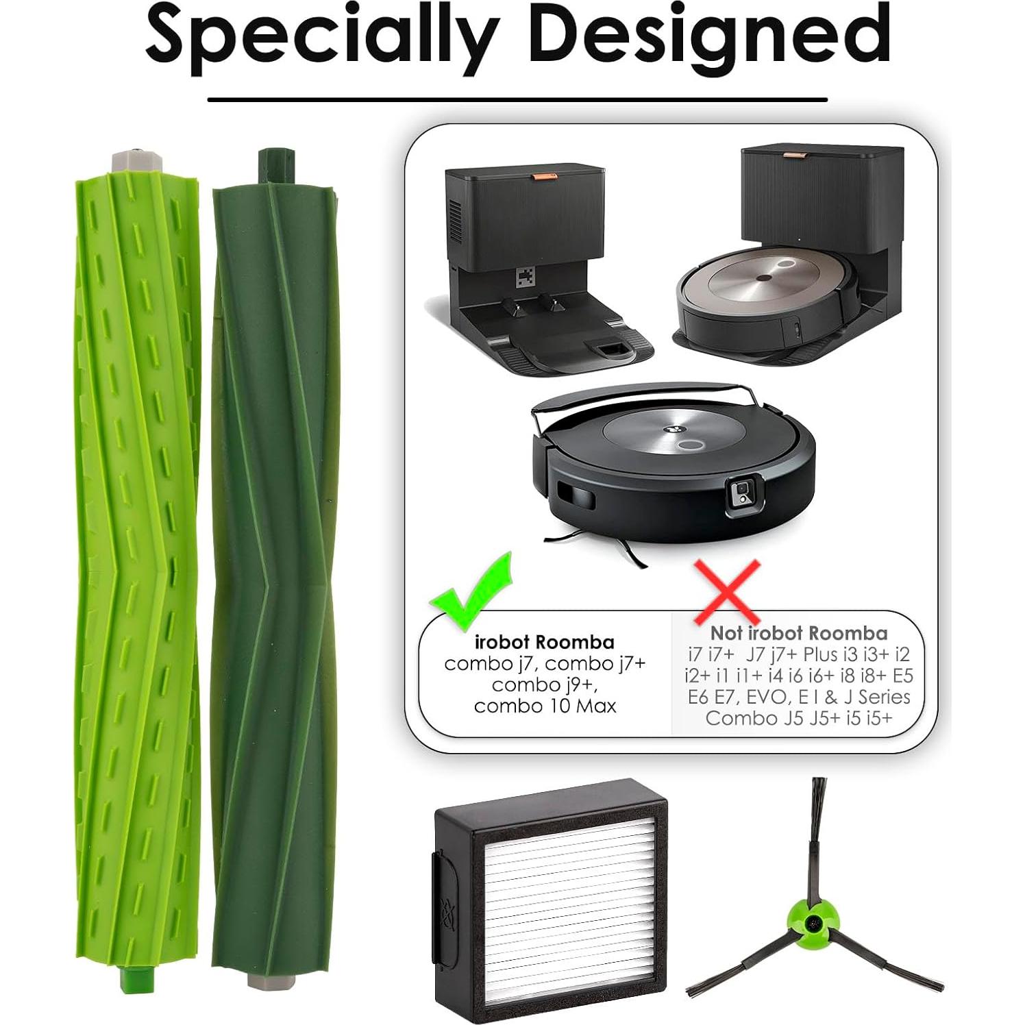 Kit de Repuestos LemonRunRun para iRobot Roomba Combo j7 - 14 Piezas