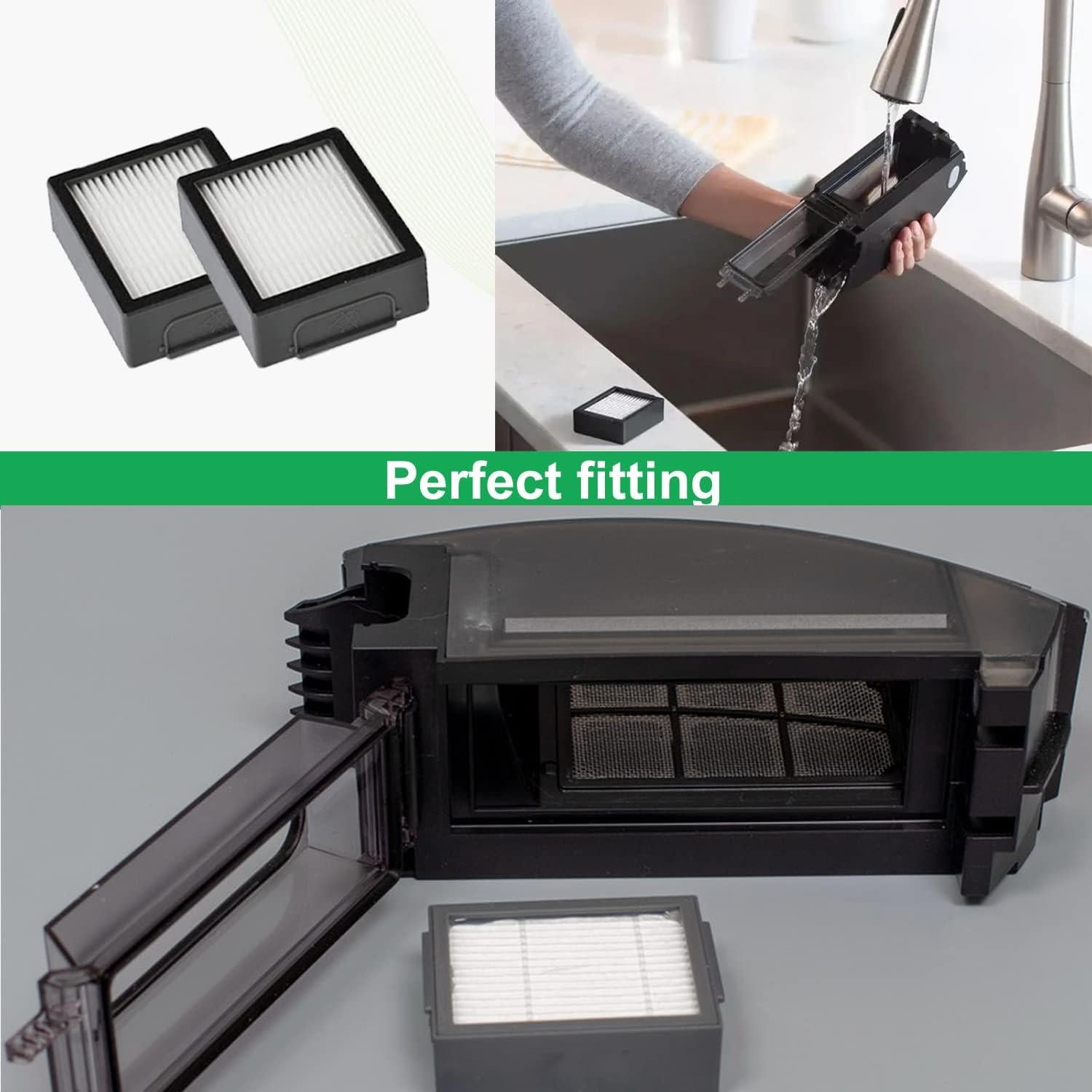 Kit de Repuesto Fuyoda para iRobot Roomba i3 i4 i6 i7 E5 E6 E7