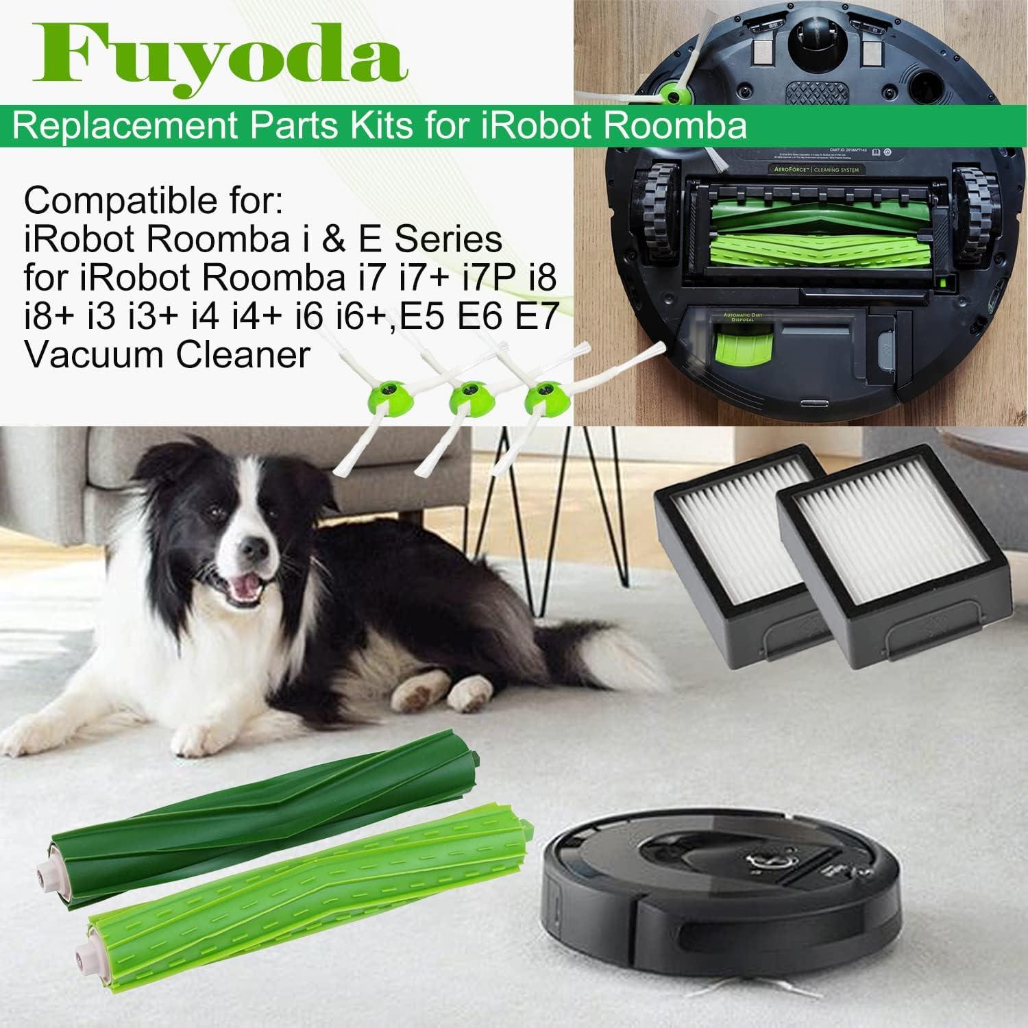 Kit de Repuesto Fuyoda para iRobot Roomba i3 i4 i6 i7 E5 E6 E7
