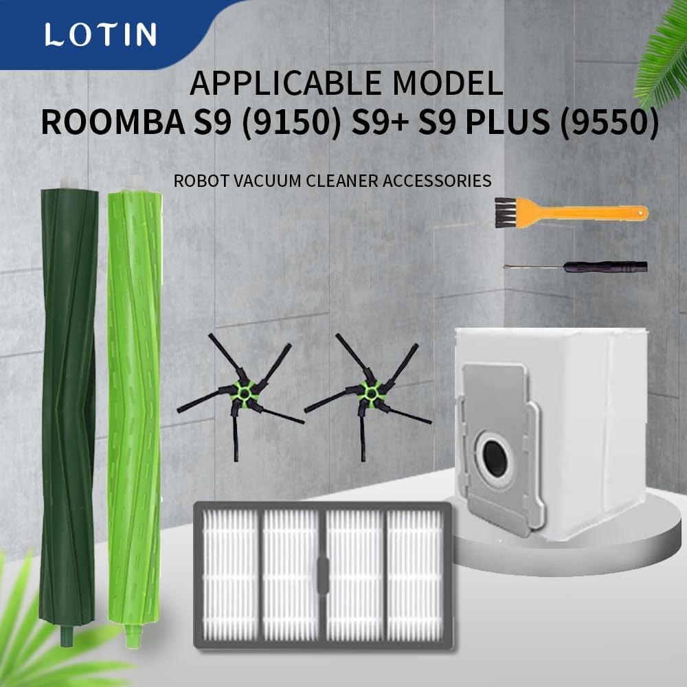 Kit de Repuestos LOTIN para Aspiradora Roomba S9 - 30 Piezas