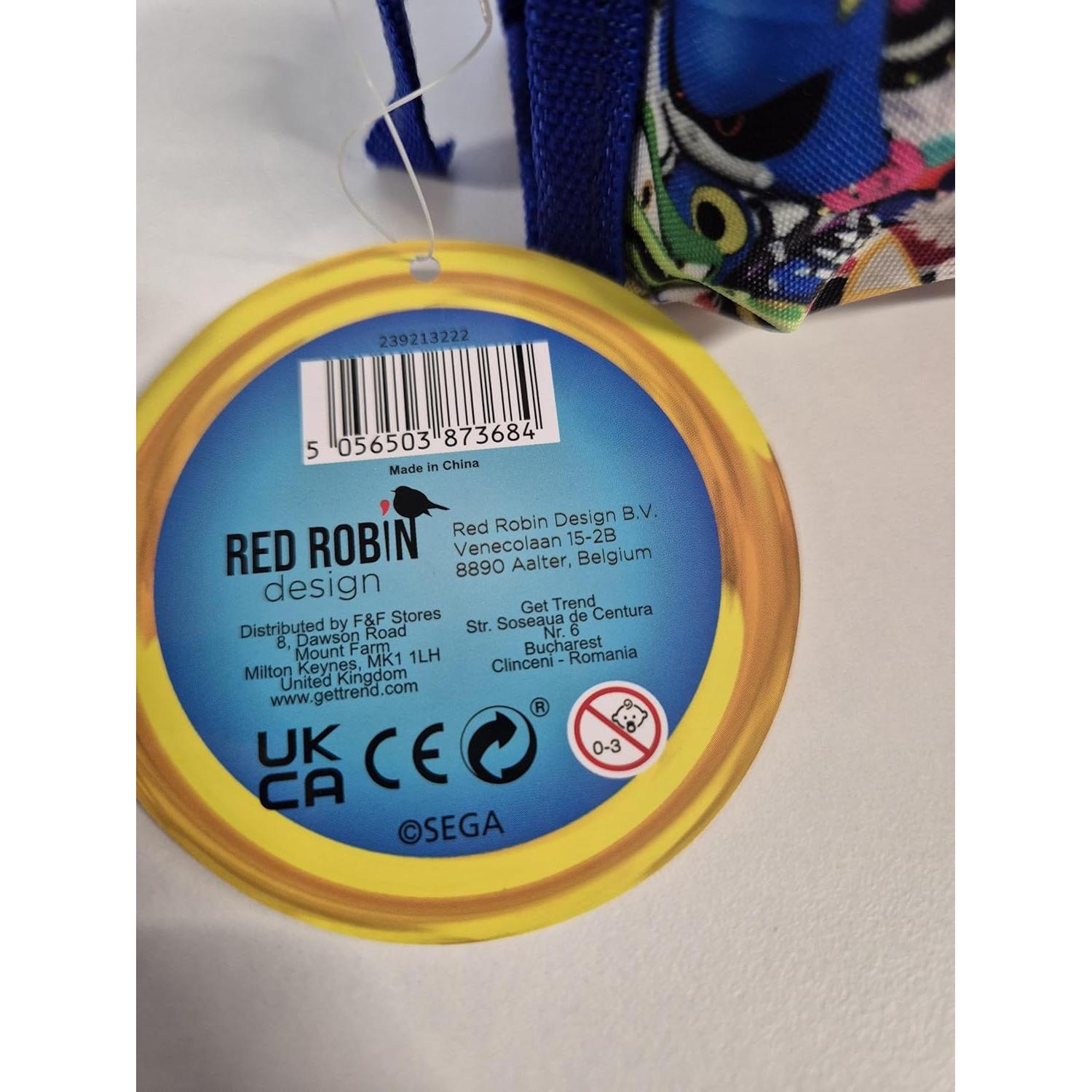 Estuche de Lápices Sonic 2 en 1 con Compartimentos