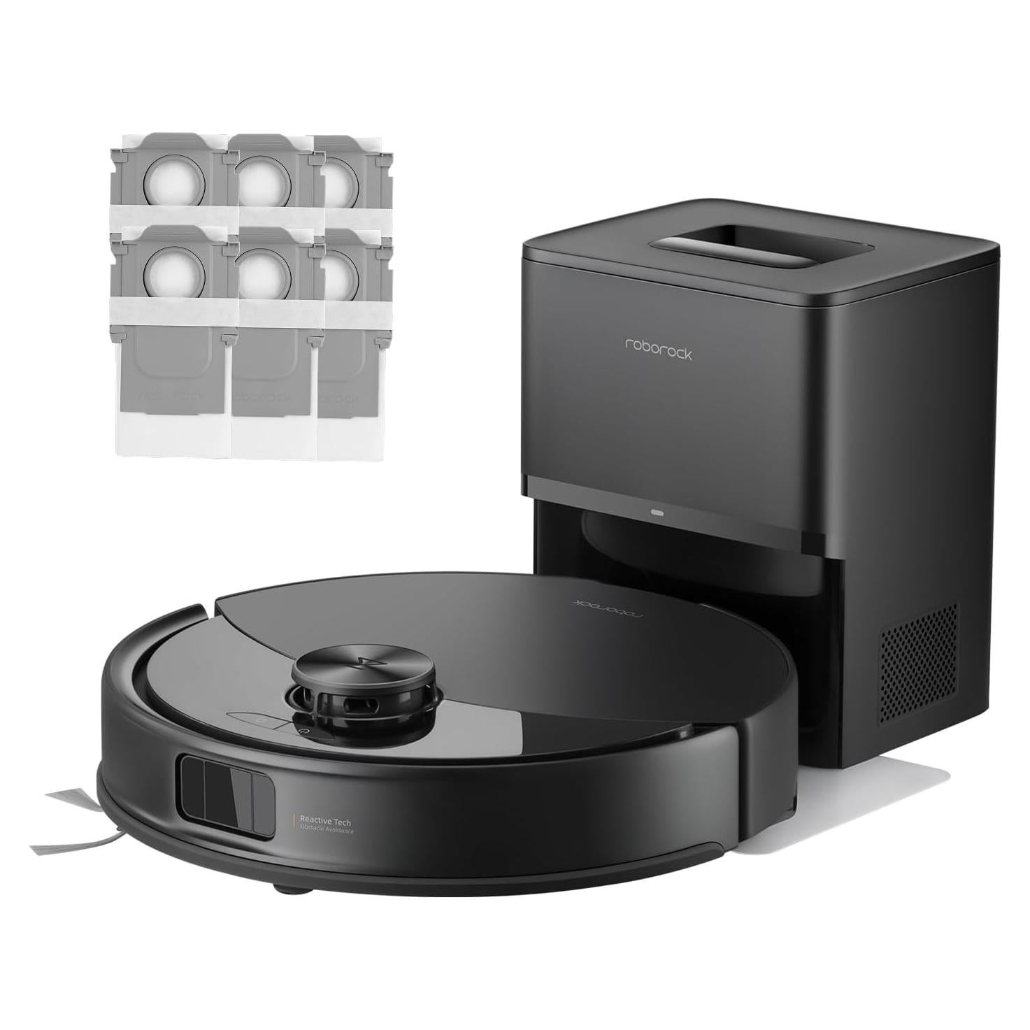 Aspiradora Robot Roborock Q10 S5+ Negra con 6 Bolsas